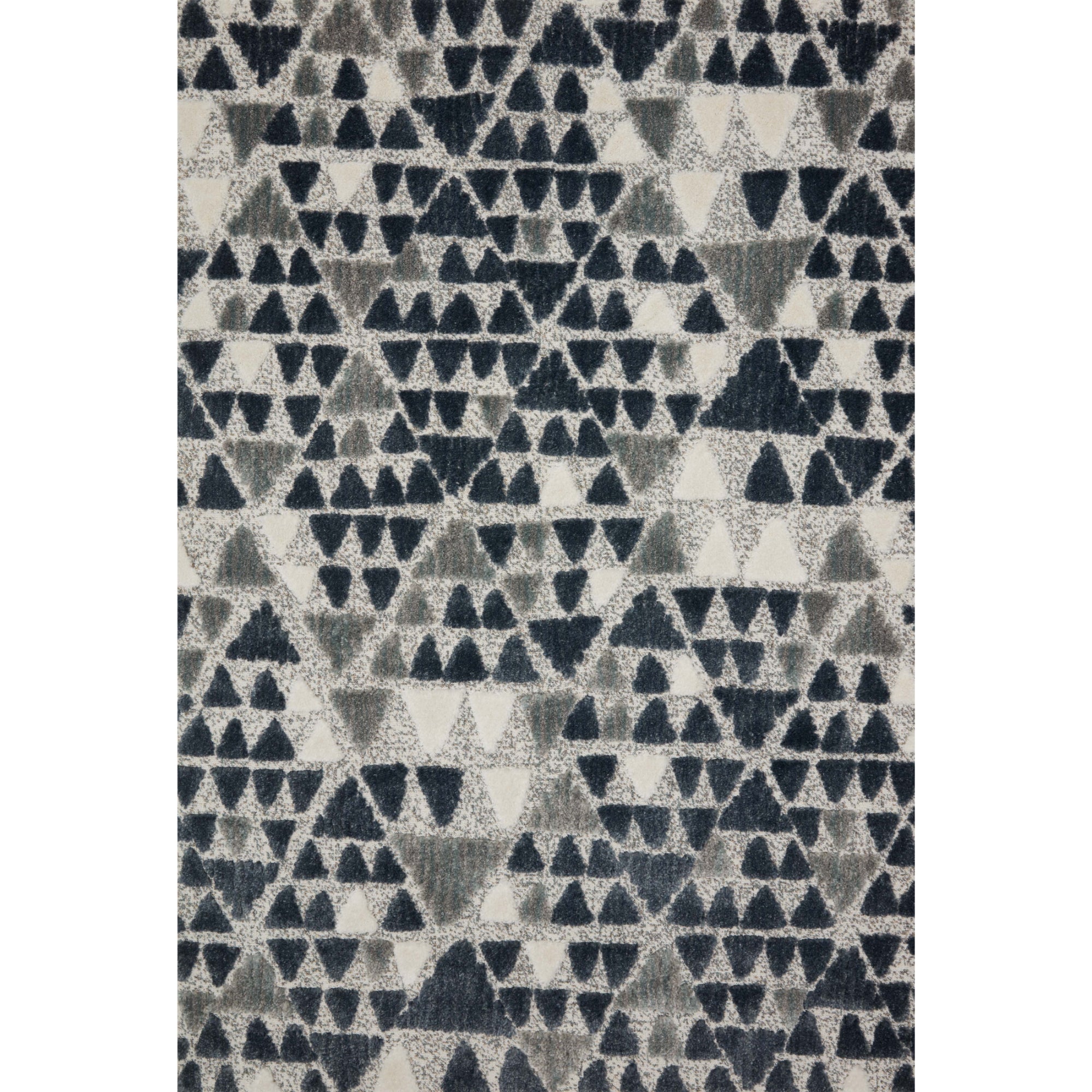 Loloi Hagen Slate/Denim 18" x 18" Sample Rug