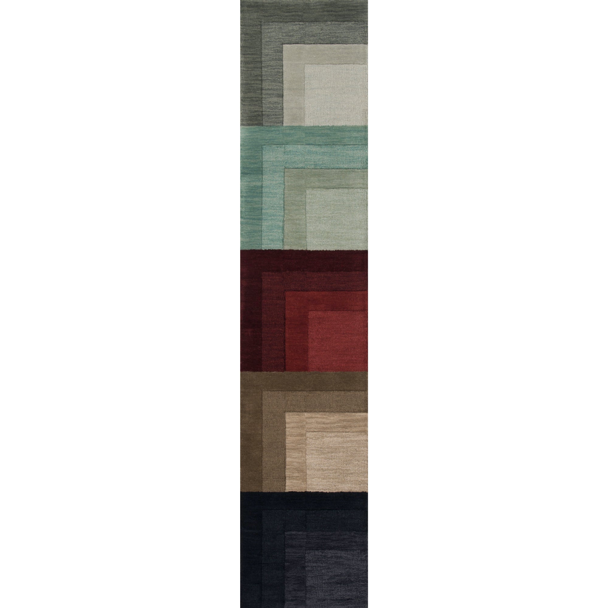 Loloi Hamilton Color Blanket 3 Runner Rug - 1'6" x 7'6"