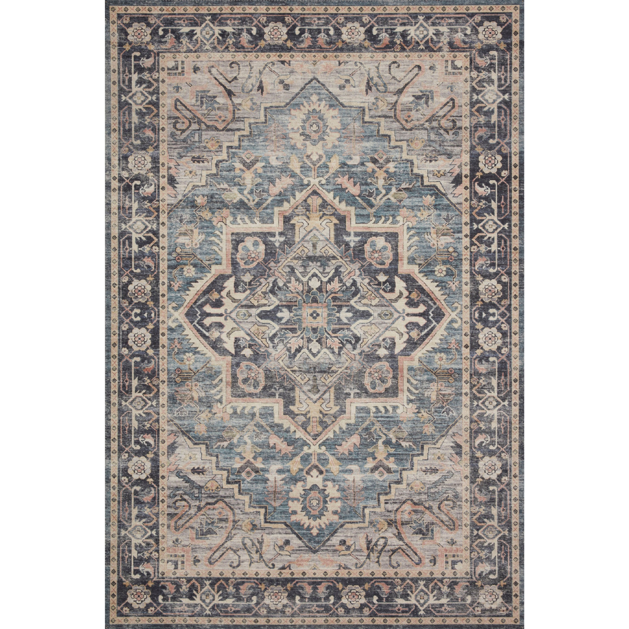 Loloi Hathaway Navy/Multi Rug