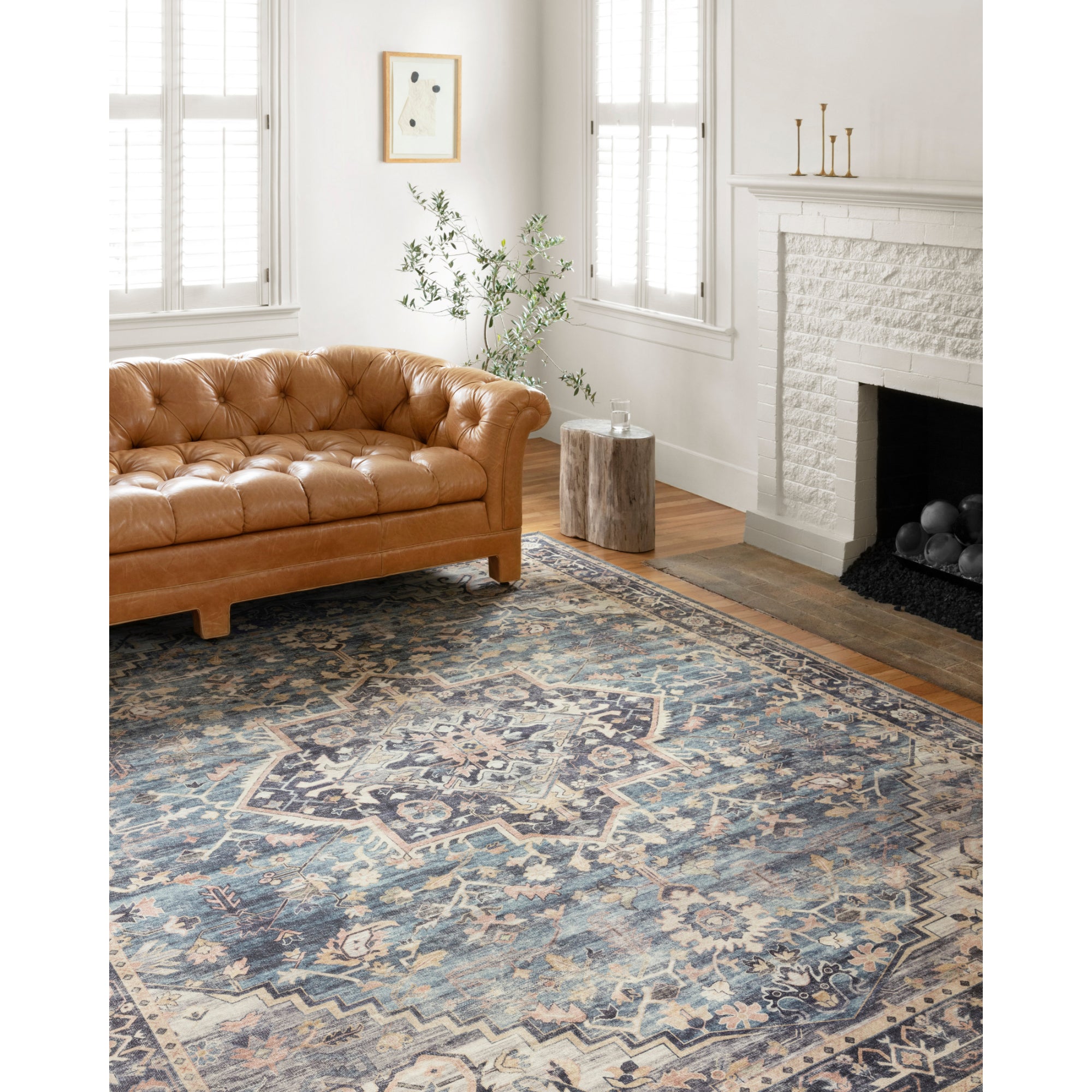 Loloi Hathaway Navy/Multi Rug