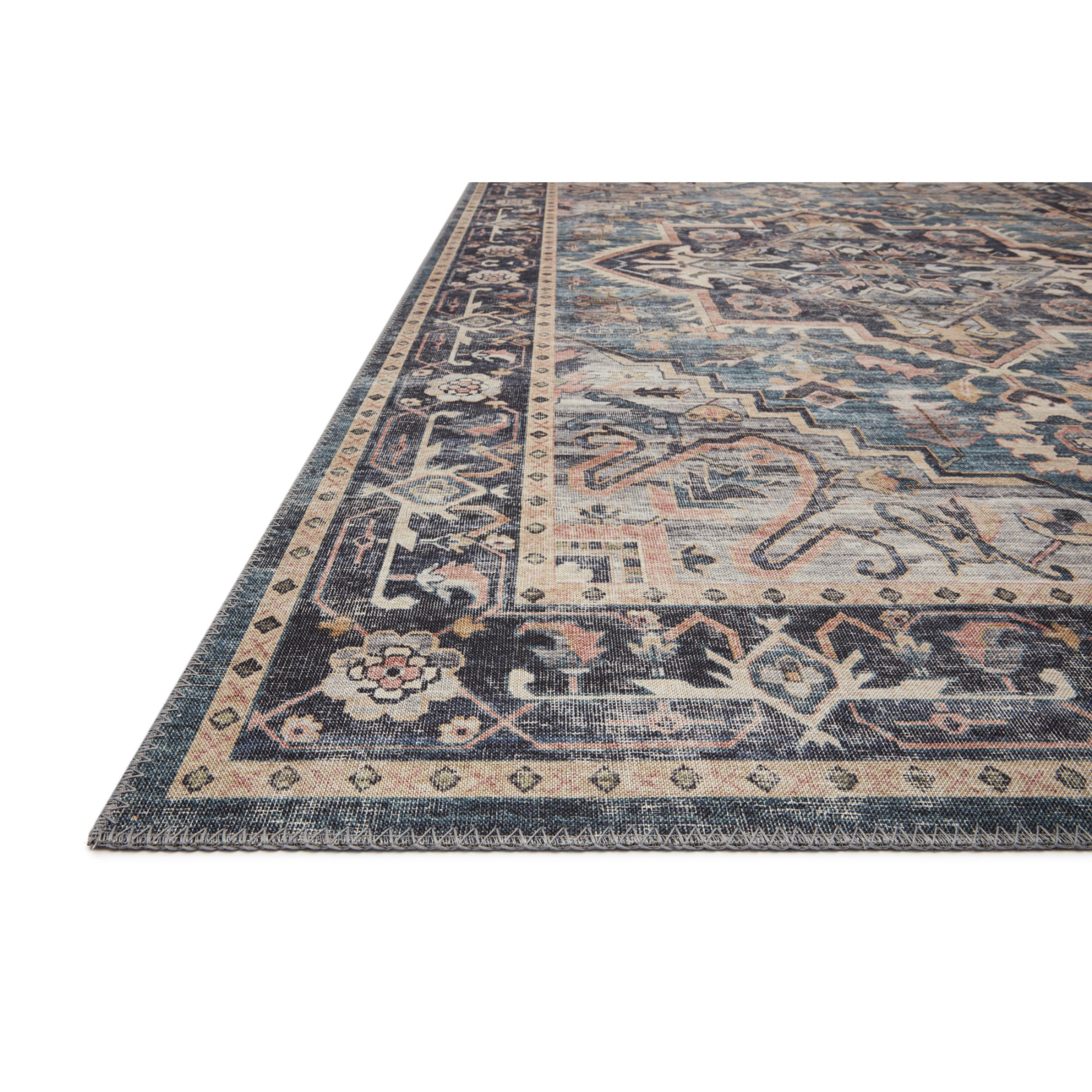 Loloi Hathaway Navy/Multi Rug