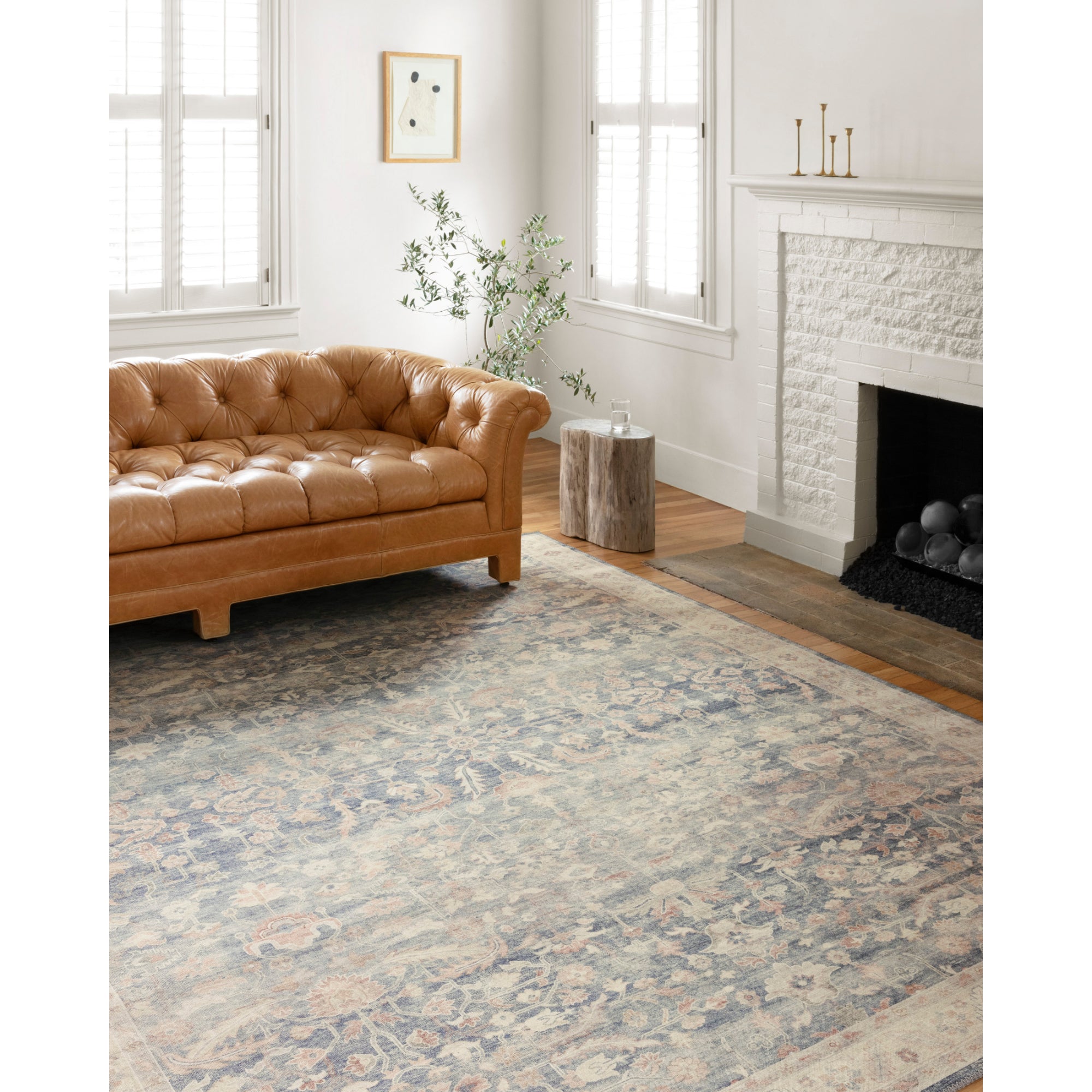 Loloi Hathaway Denim/Multi Rug