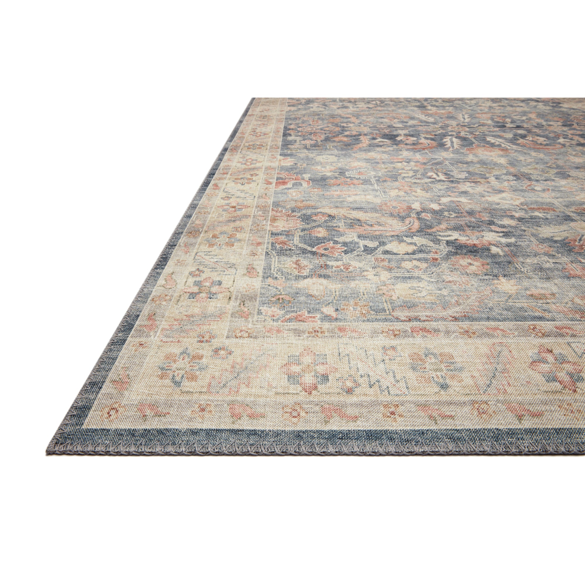 Loloi Hathaway Denim/Multi Rug