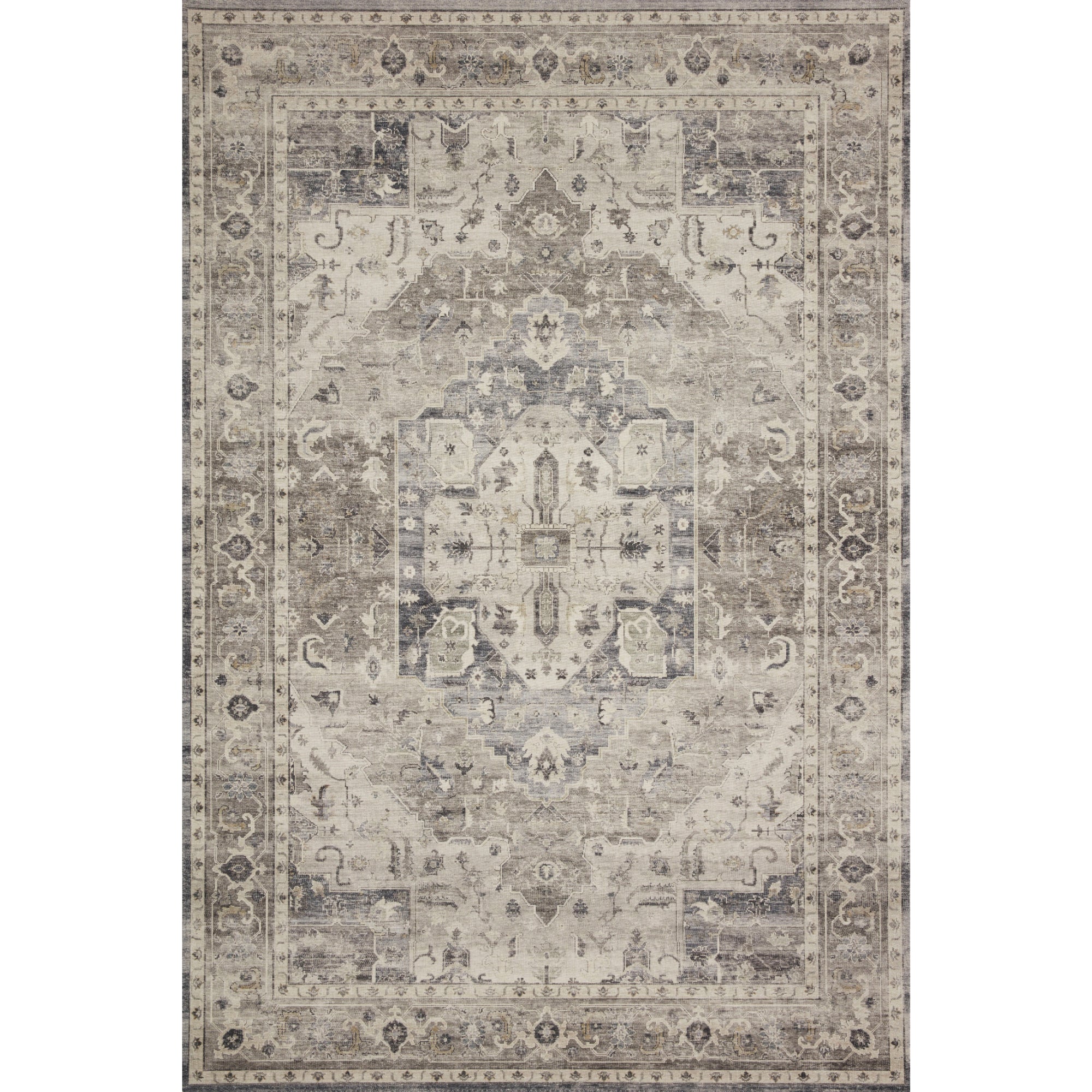 Loloi Hathaway Steel/Ivory Rug