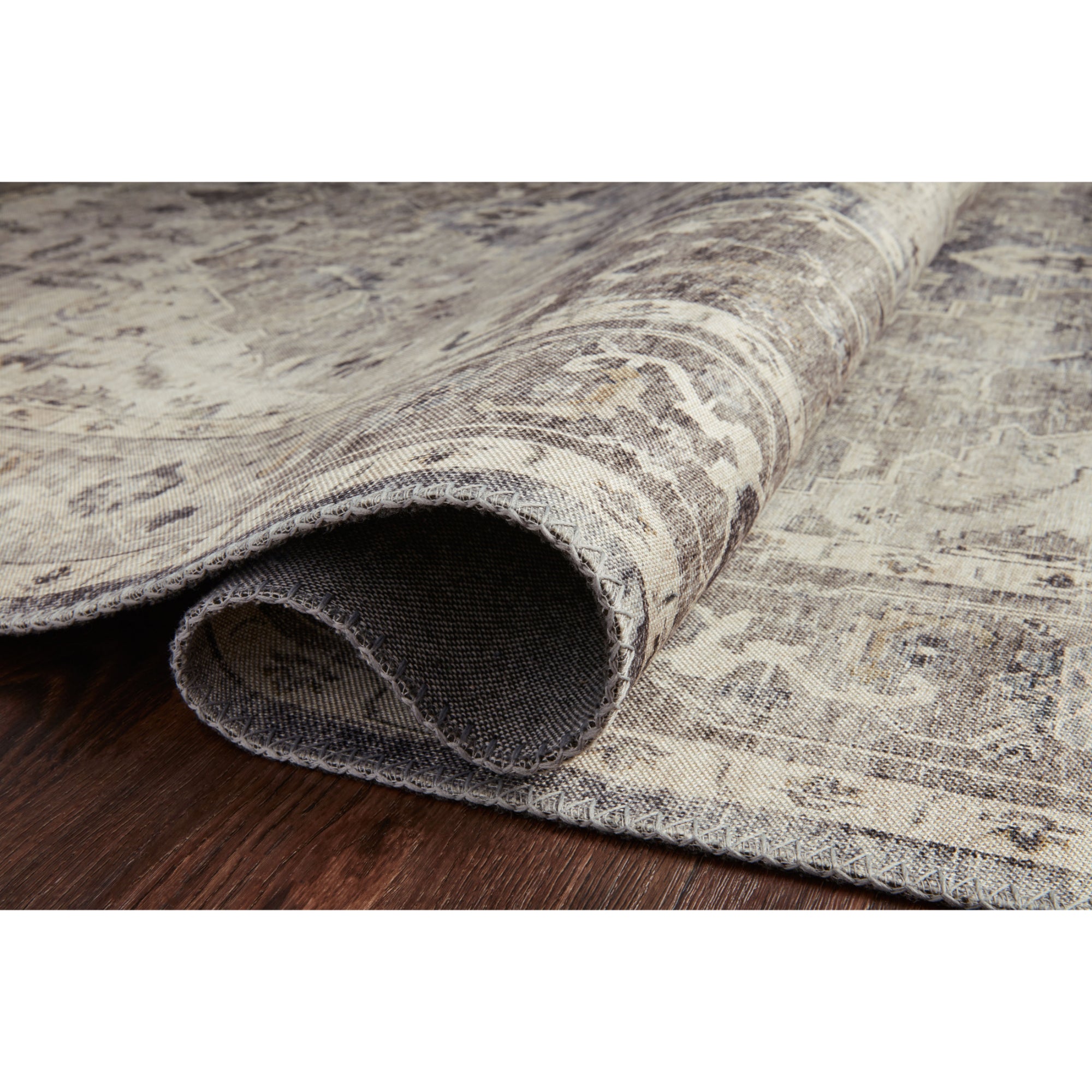 Loloi Hathaway Steel/Ivory Rug