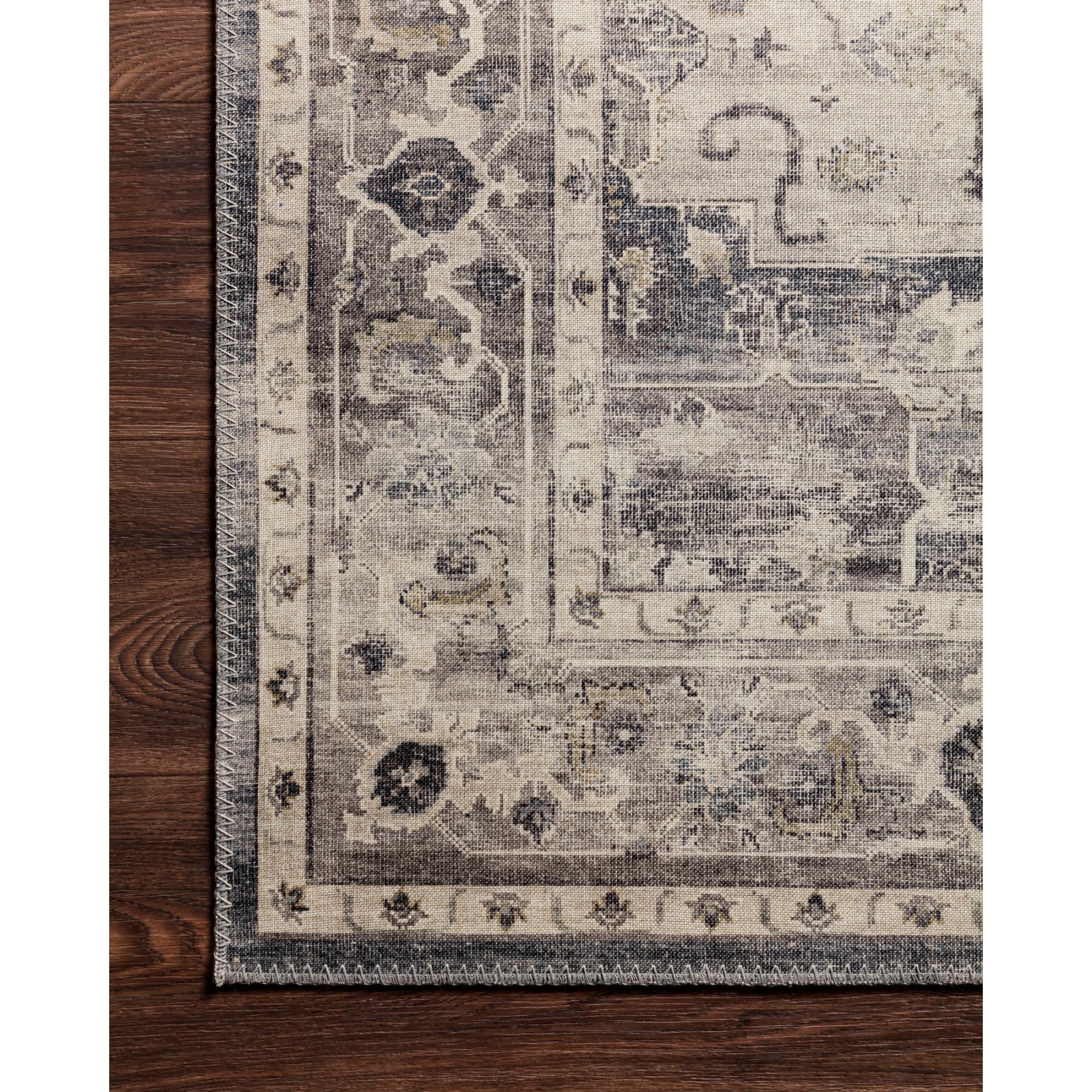 Loloi Hathaway Steel/Ivory Rug