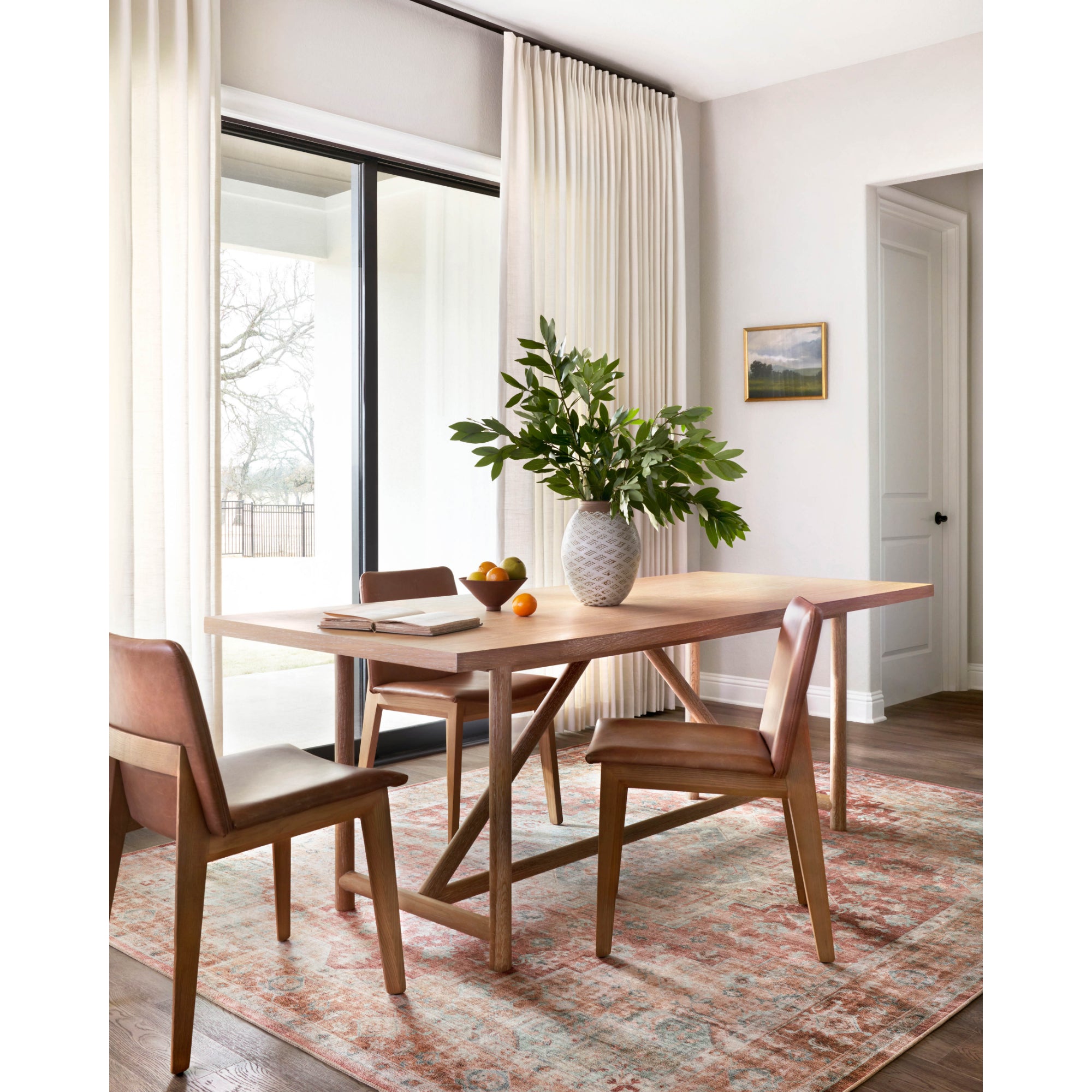 Loloi Heidi Terracotta/Aqua Rug