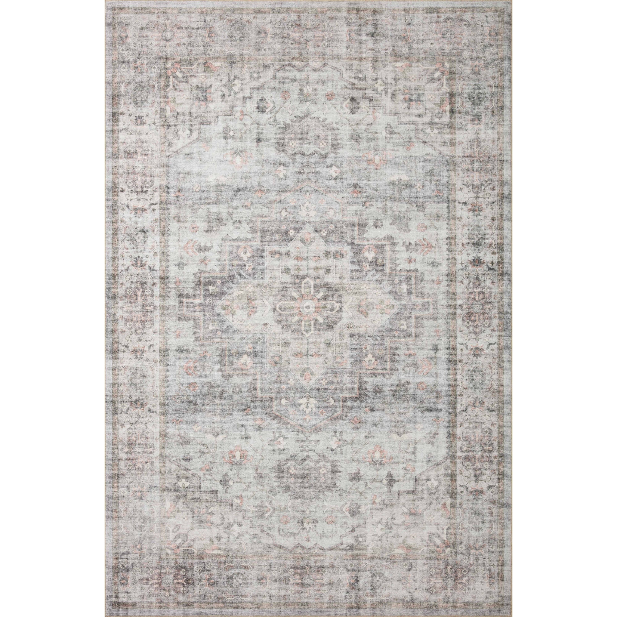 Loloi Heidi Dove/Blush Rug