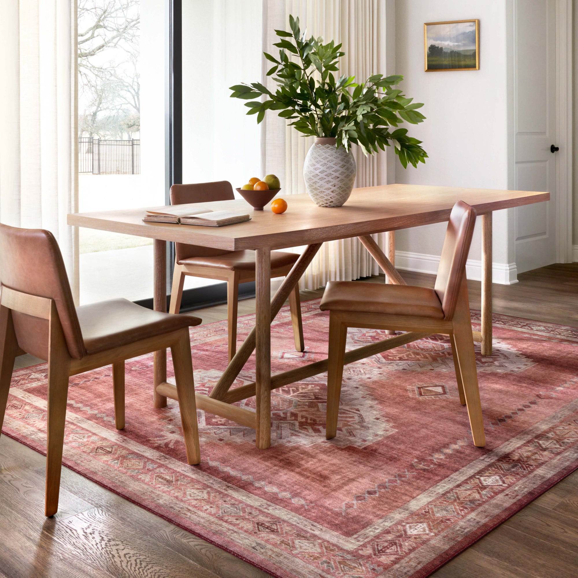 Loloi Heidi Sunset/Natural Rug