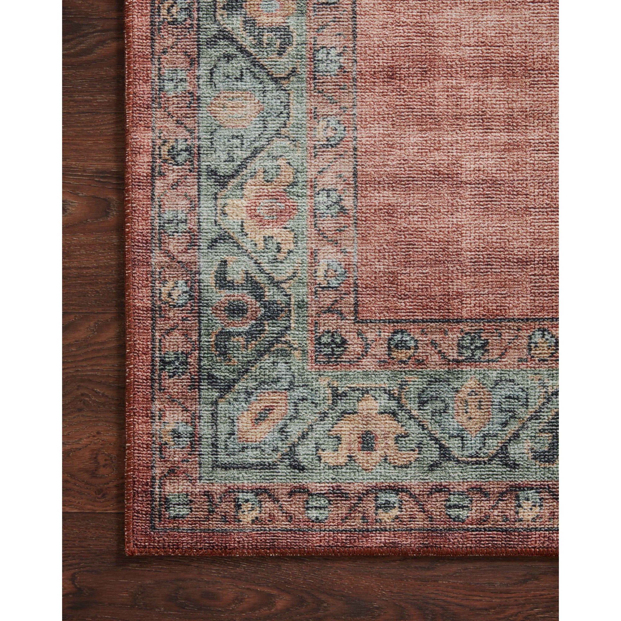 Loloi Heidi Spice/Aqua Rug