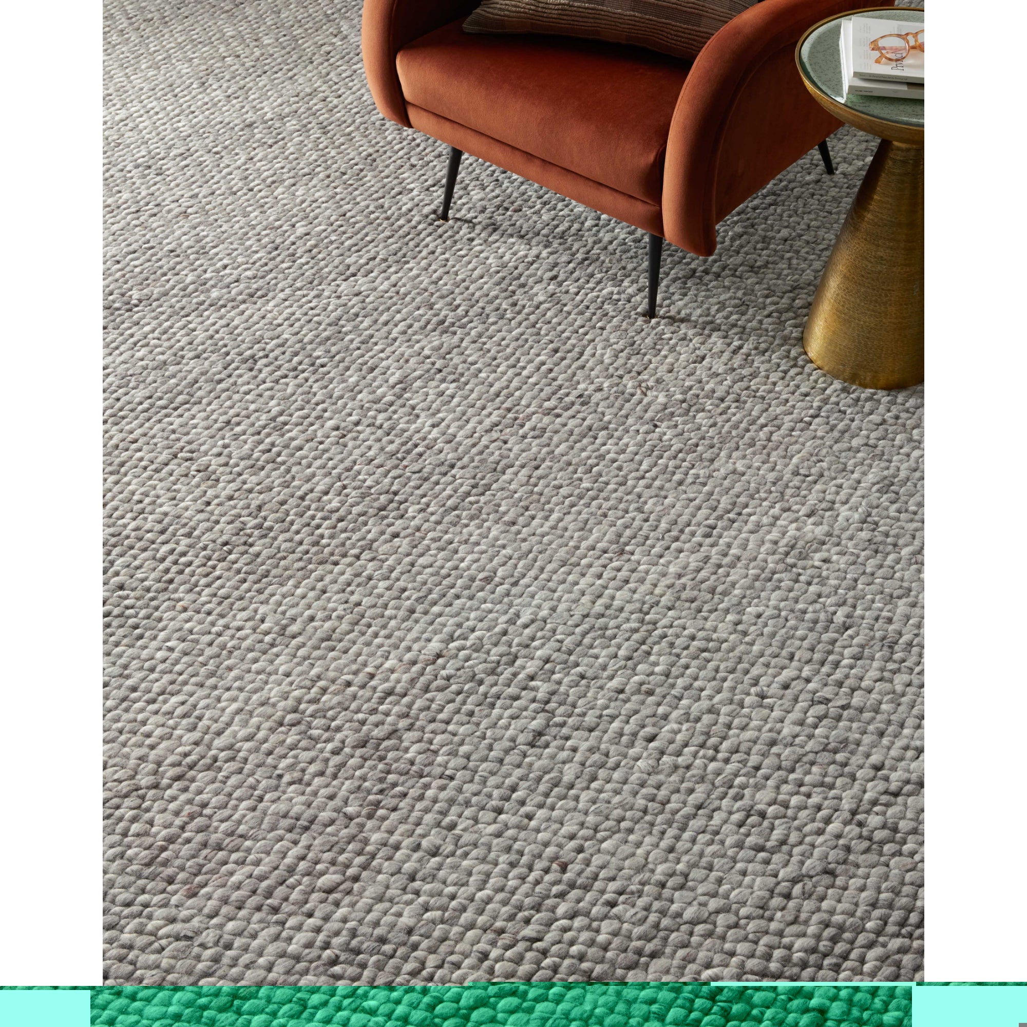 Jean Stoffer x Loloi Hendrick Grey Accent Rug