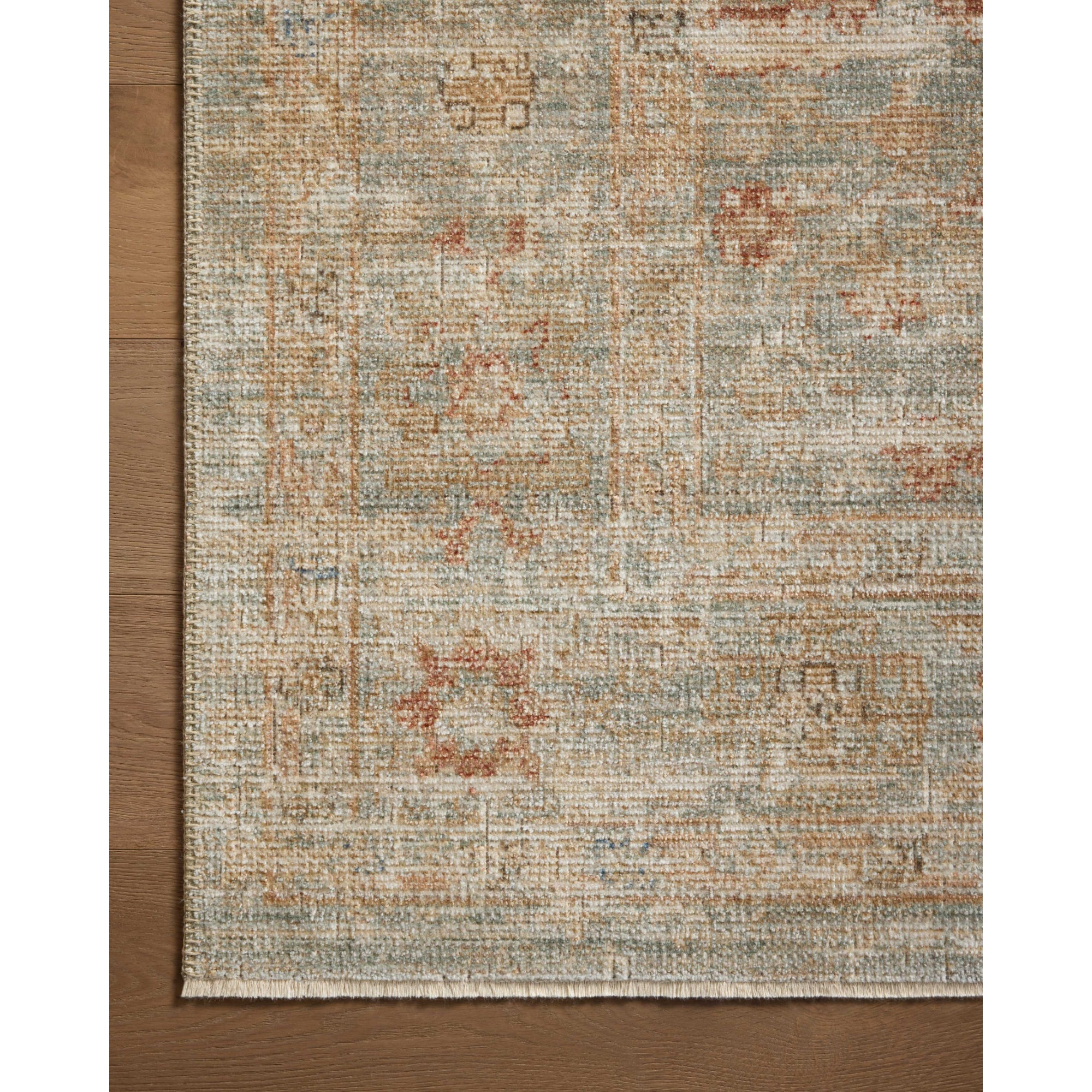 Loloi Heritage Aqua/Terracotta Rug