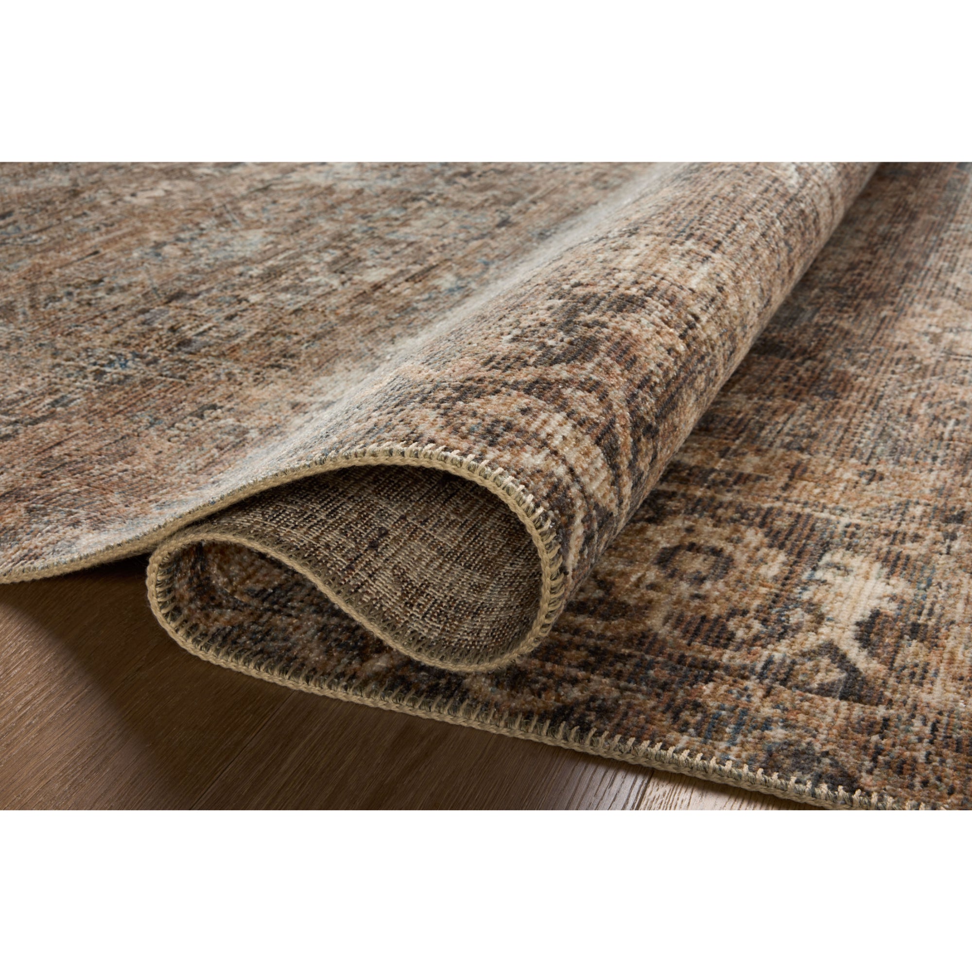 Loloi Heritage Mocha/Denim Rug