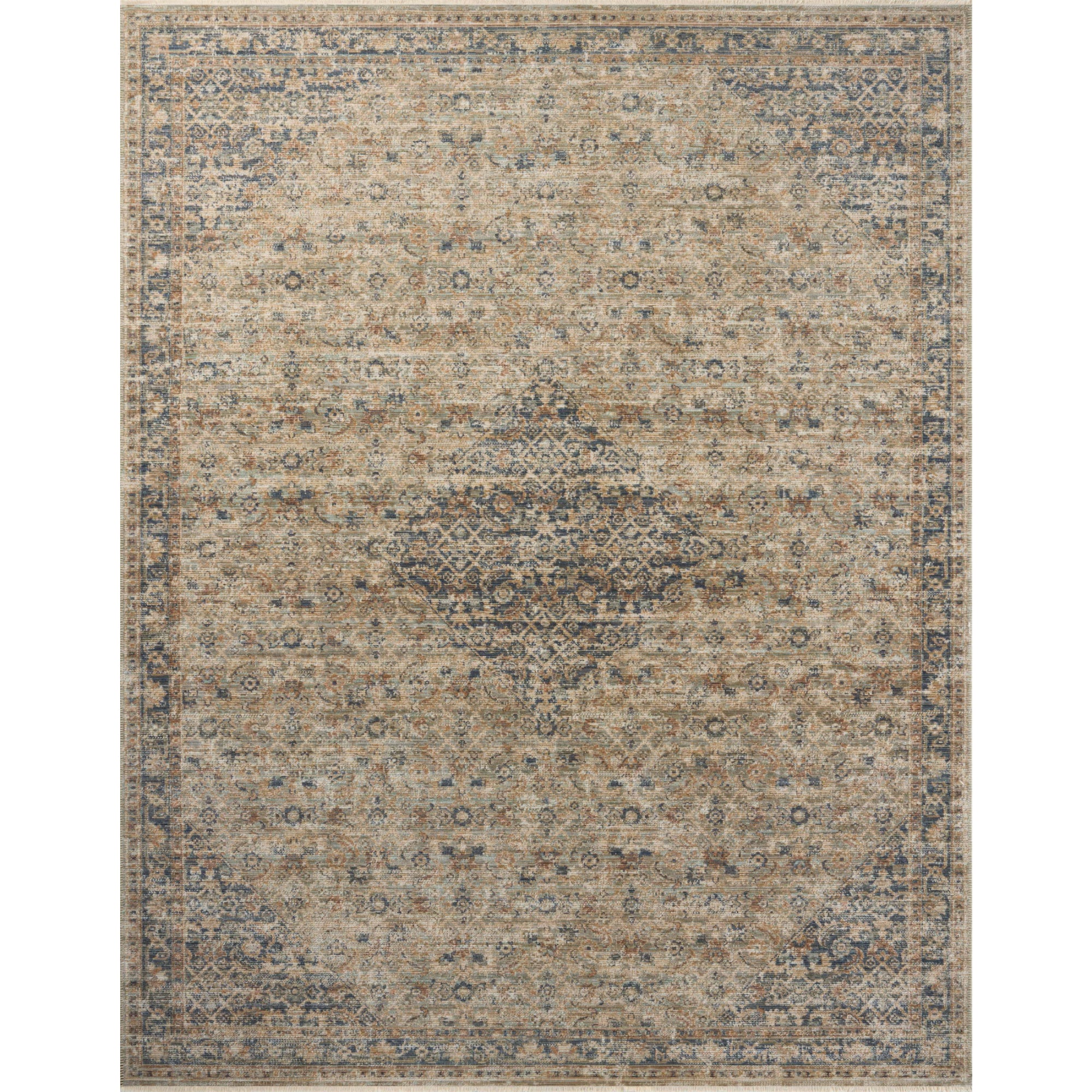 Loloi Heritage Sage/Navy Rug