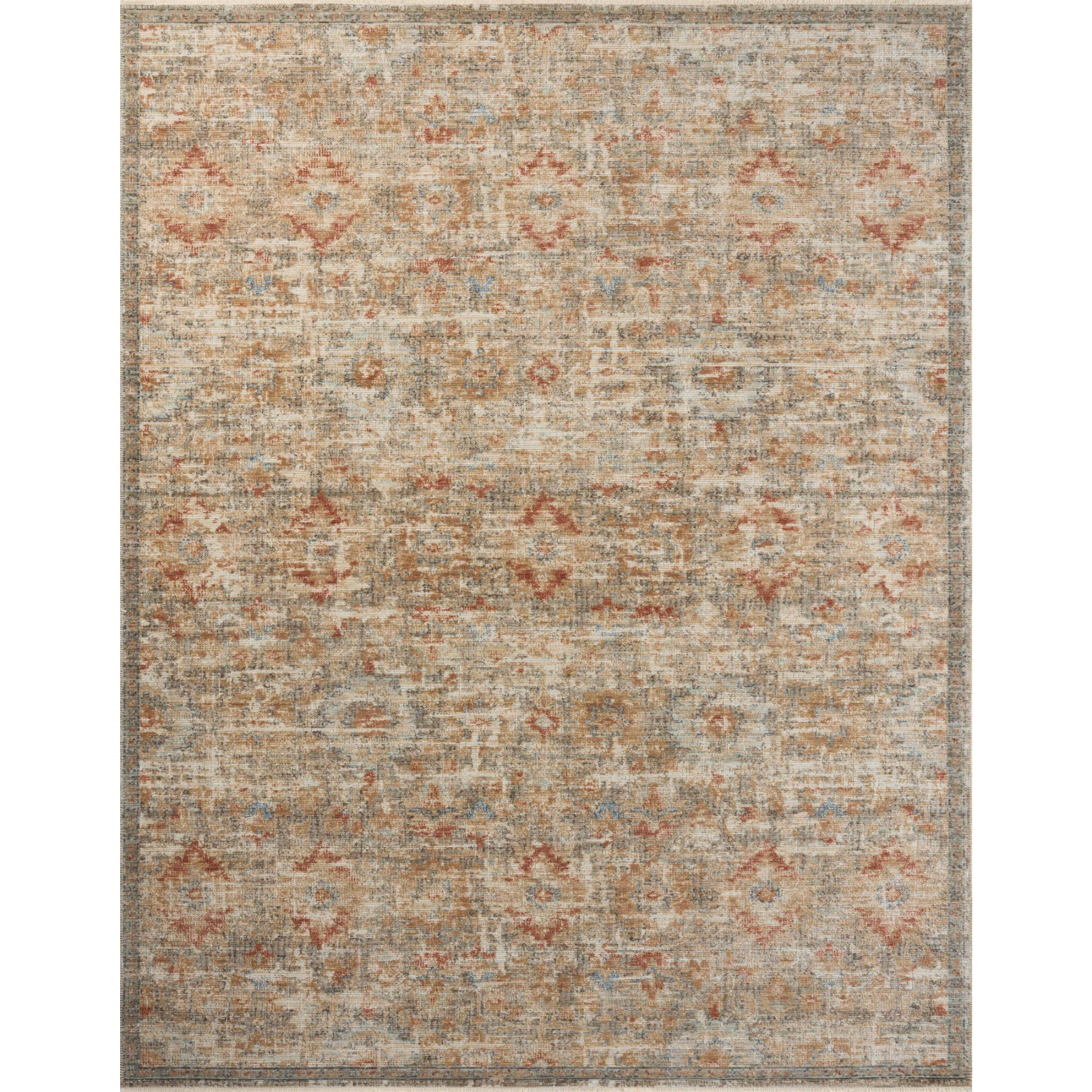 Loloi Heritage Grey/Sunset Rug