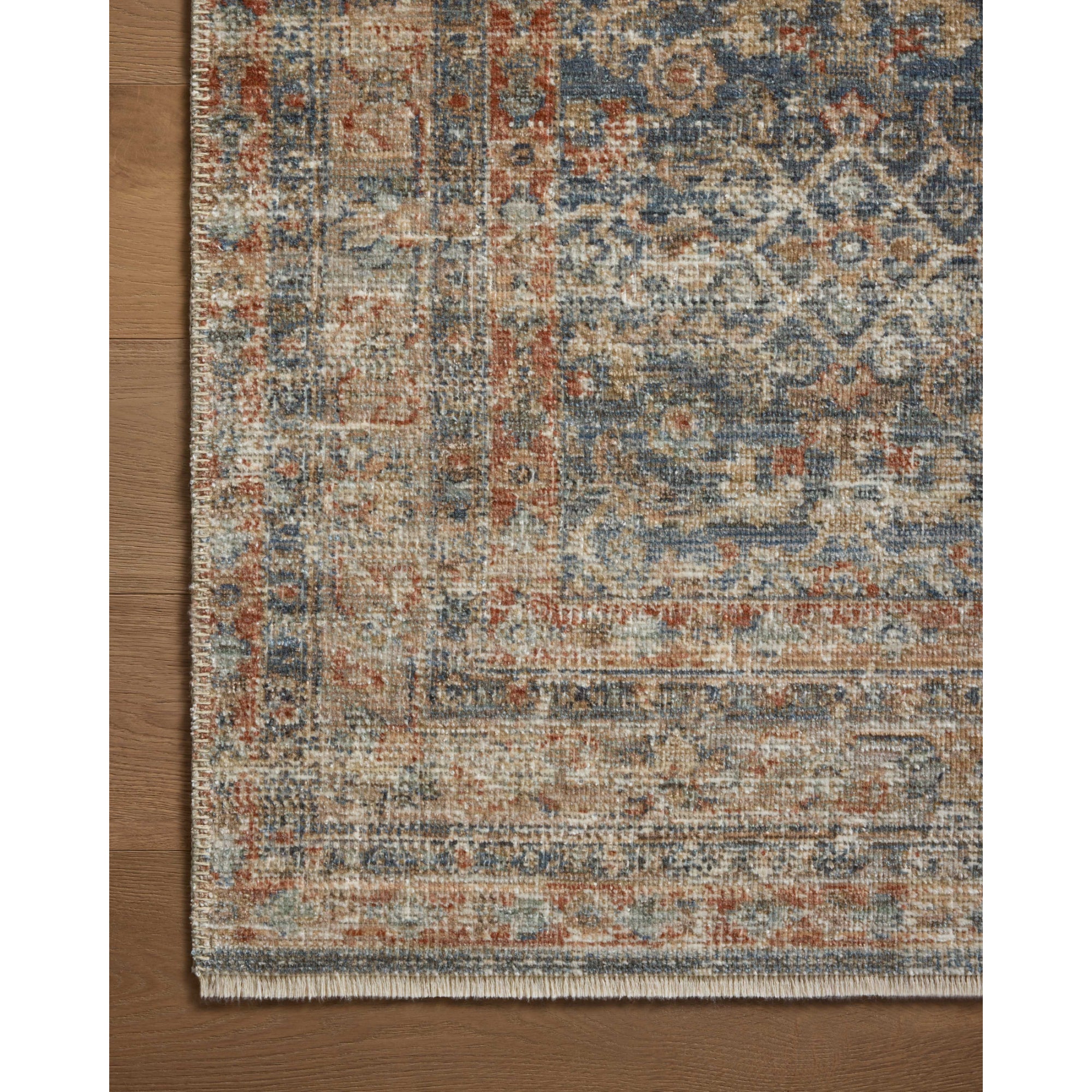 Loloi Heritage Blue/Rust Rug