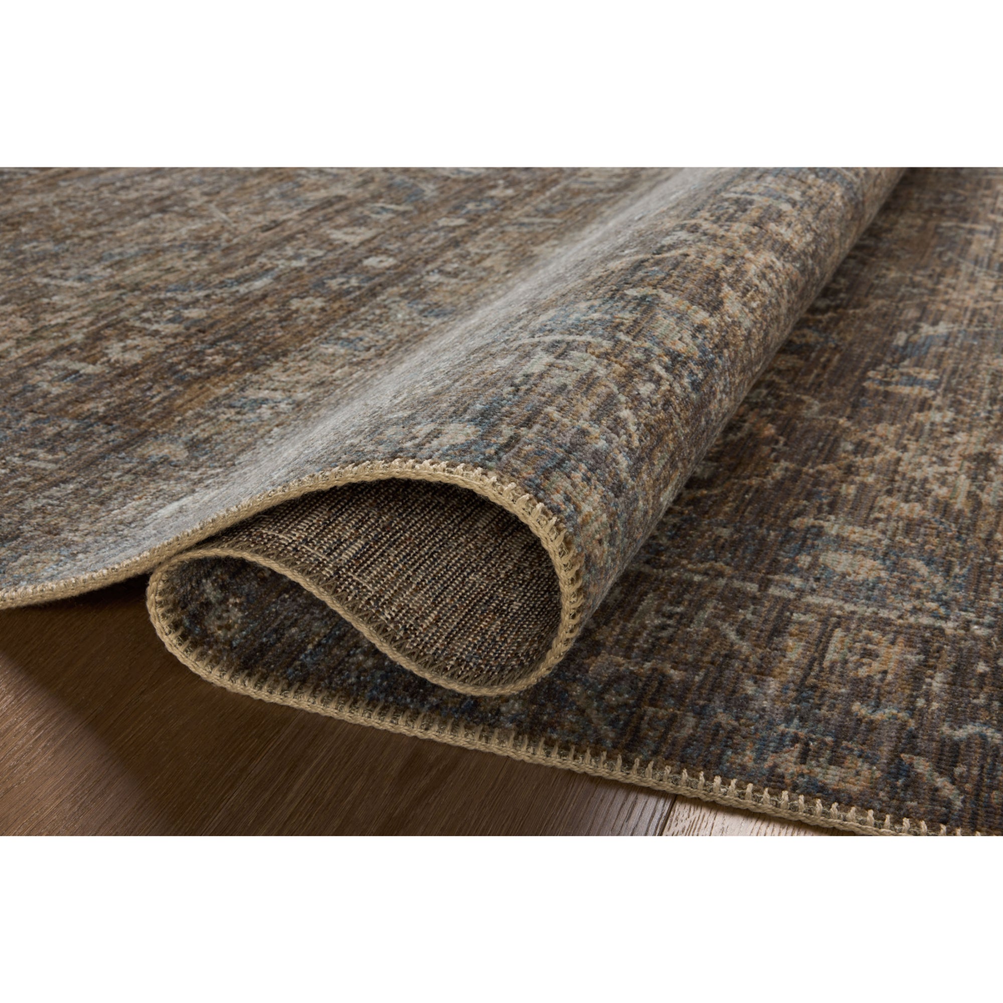 Loloi Heritage Lagoon/Tobacco Rug