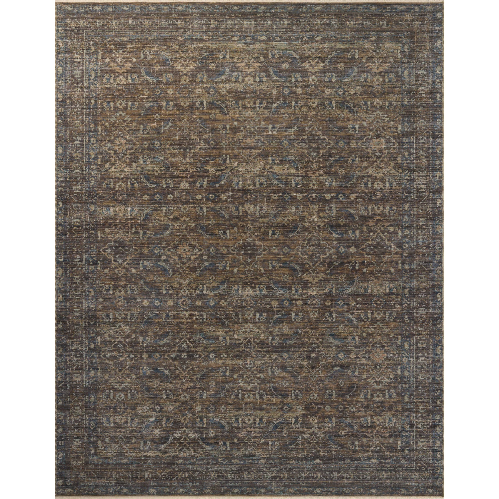 Loloi Heritage Lagoon/Tobacco Rug