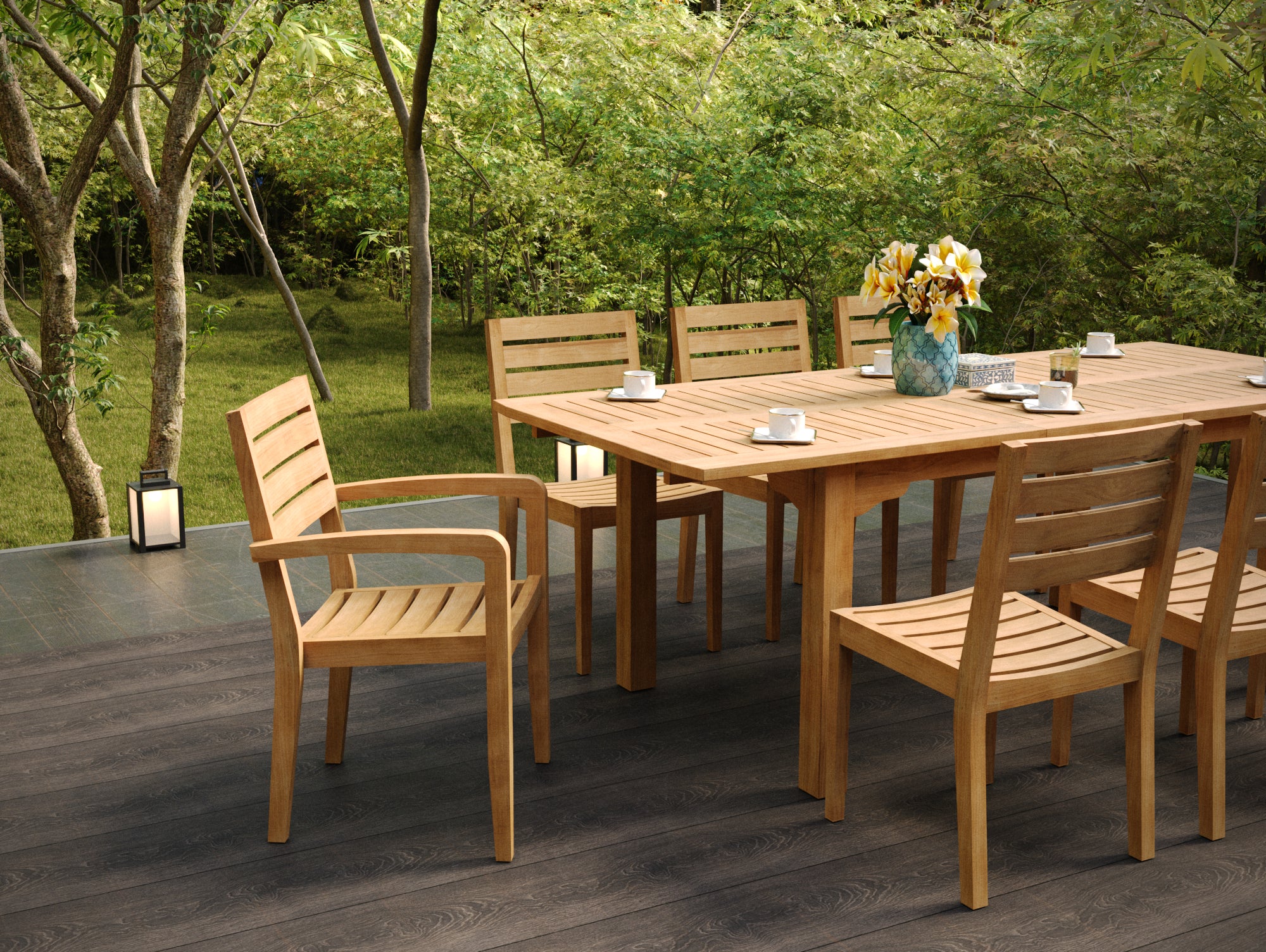 Manorhouse 9-Piece Rectangular Dining Set