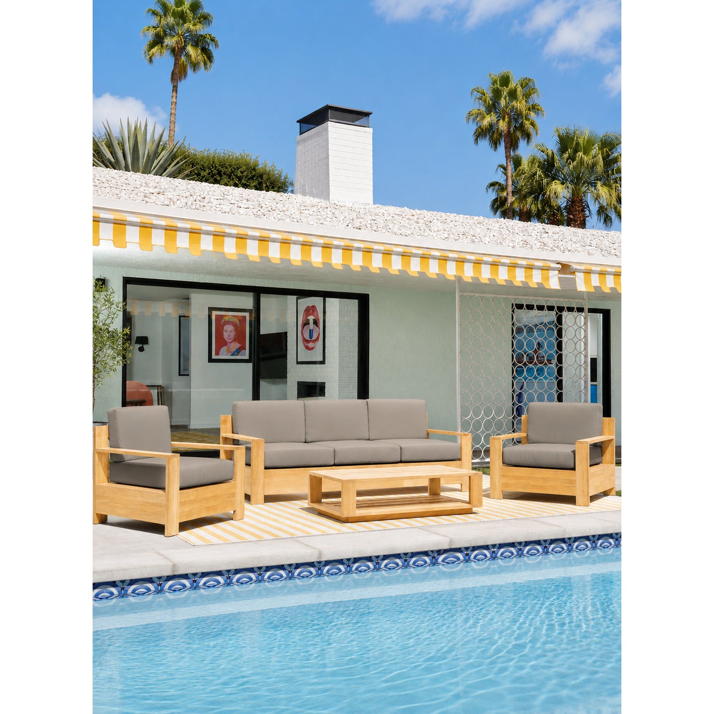 Qube Deep Seating Set