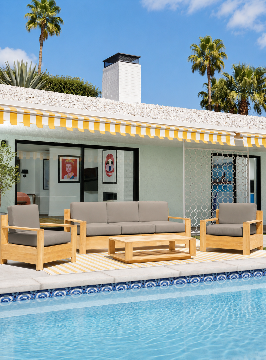 Qube Deep Seating Set