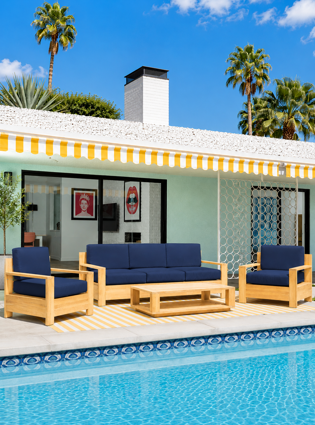 Qube Deep Seating Set