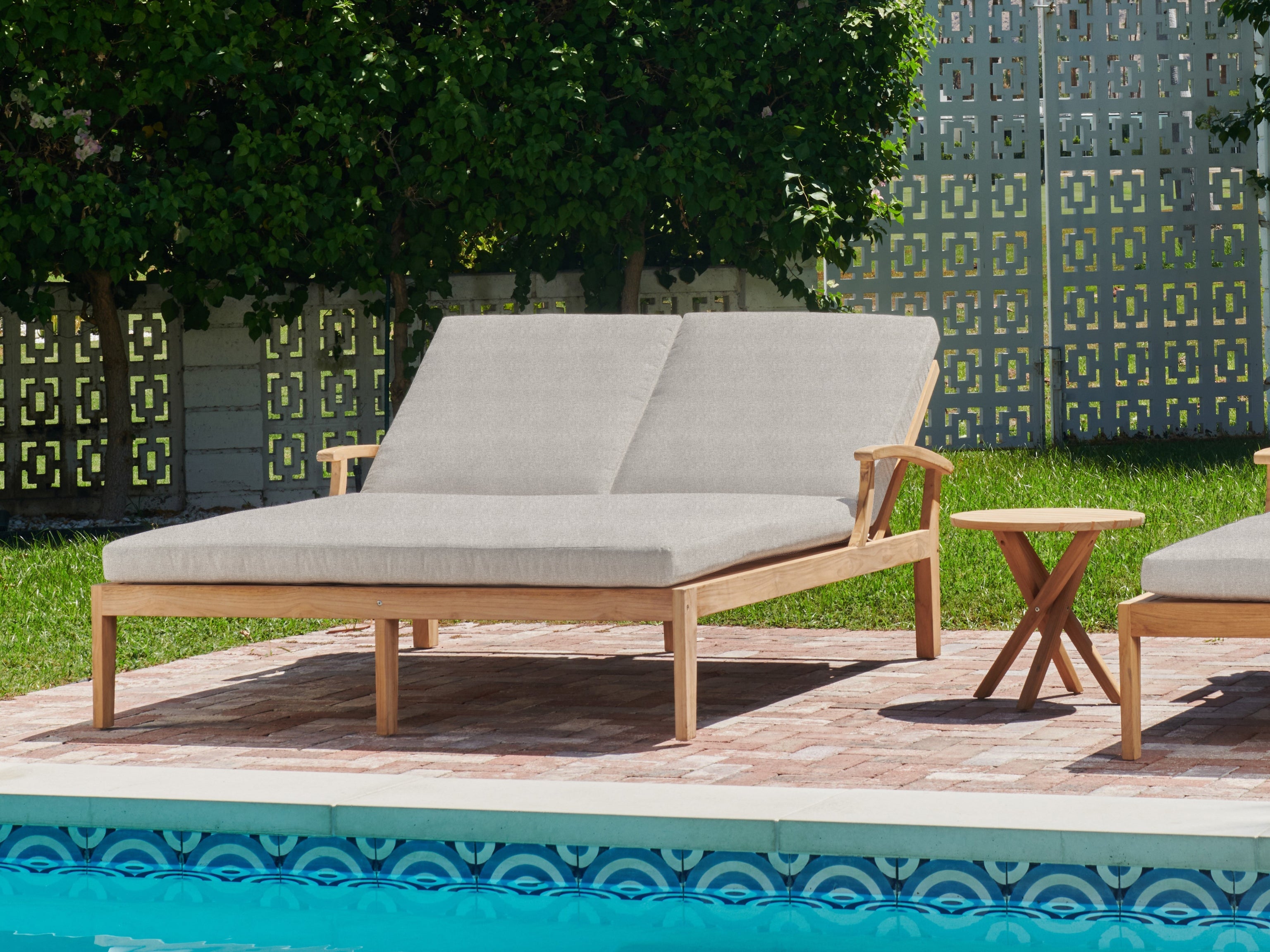Delano Double Sunlounger