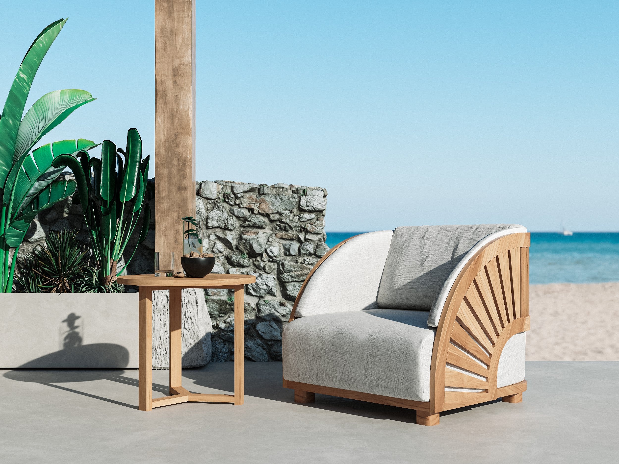 Large Nesting Side Table
