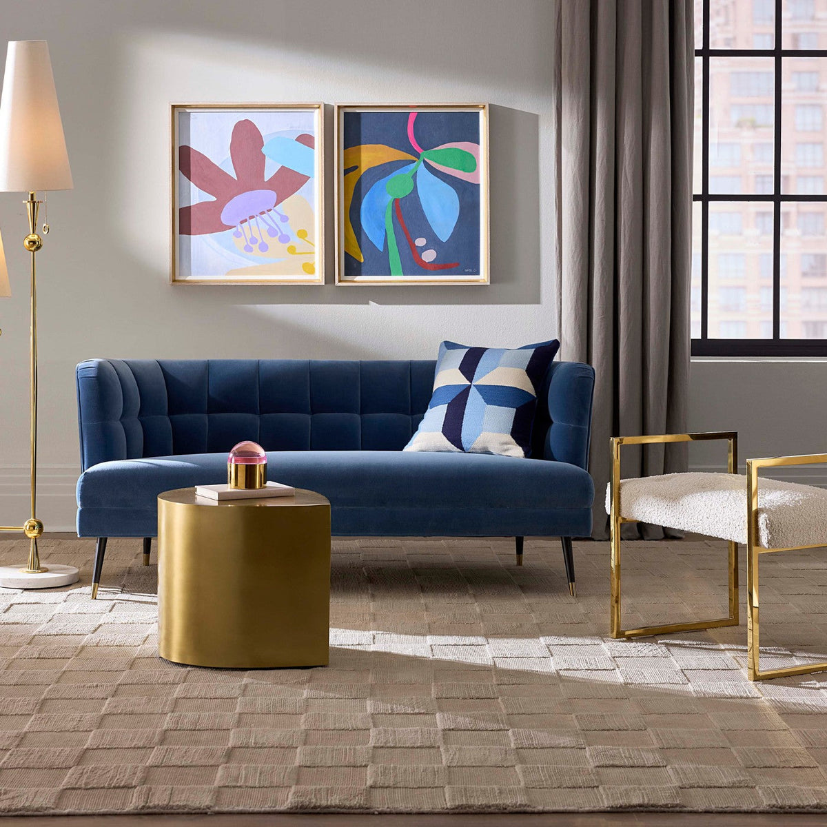 Draper Settee