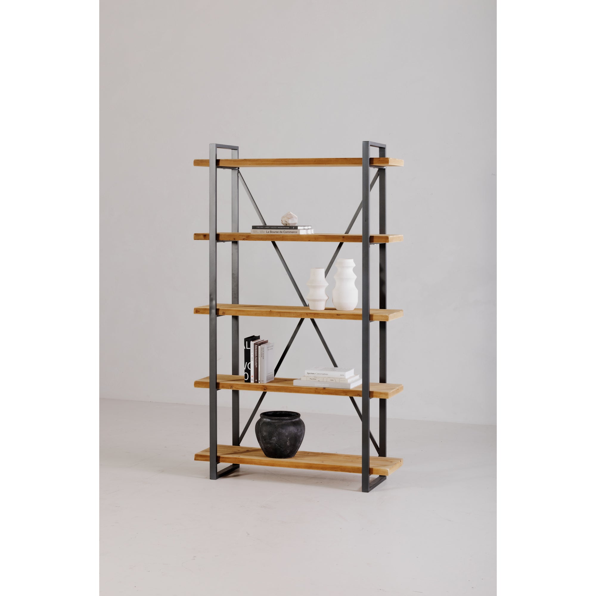 Lex 5 Level Shelf Natural Bookshelves Moe's    Four Hands, Mid Century Modern Furniture, Old Bones Furniture Company, Old Bones Co, Modern Mid Century, Designer Furniture, Furniture Sale, Warehouse Furniture Sale, Lex 5 Level Shelf Natural Sale, https://www.oldbonesco.com/