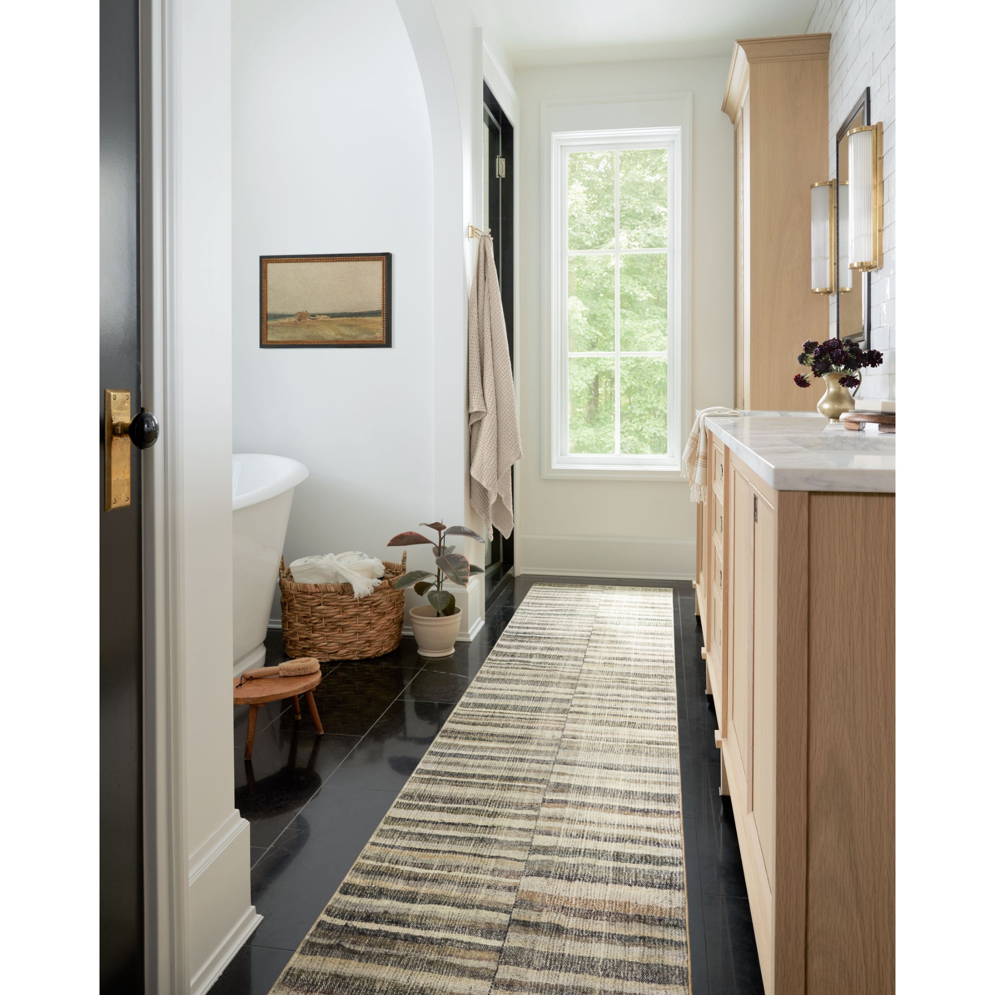 Chris Loves Julia x Loloi Humphrey Natural/Moss Rug