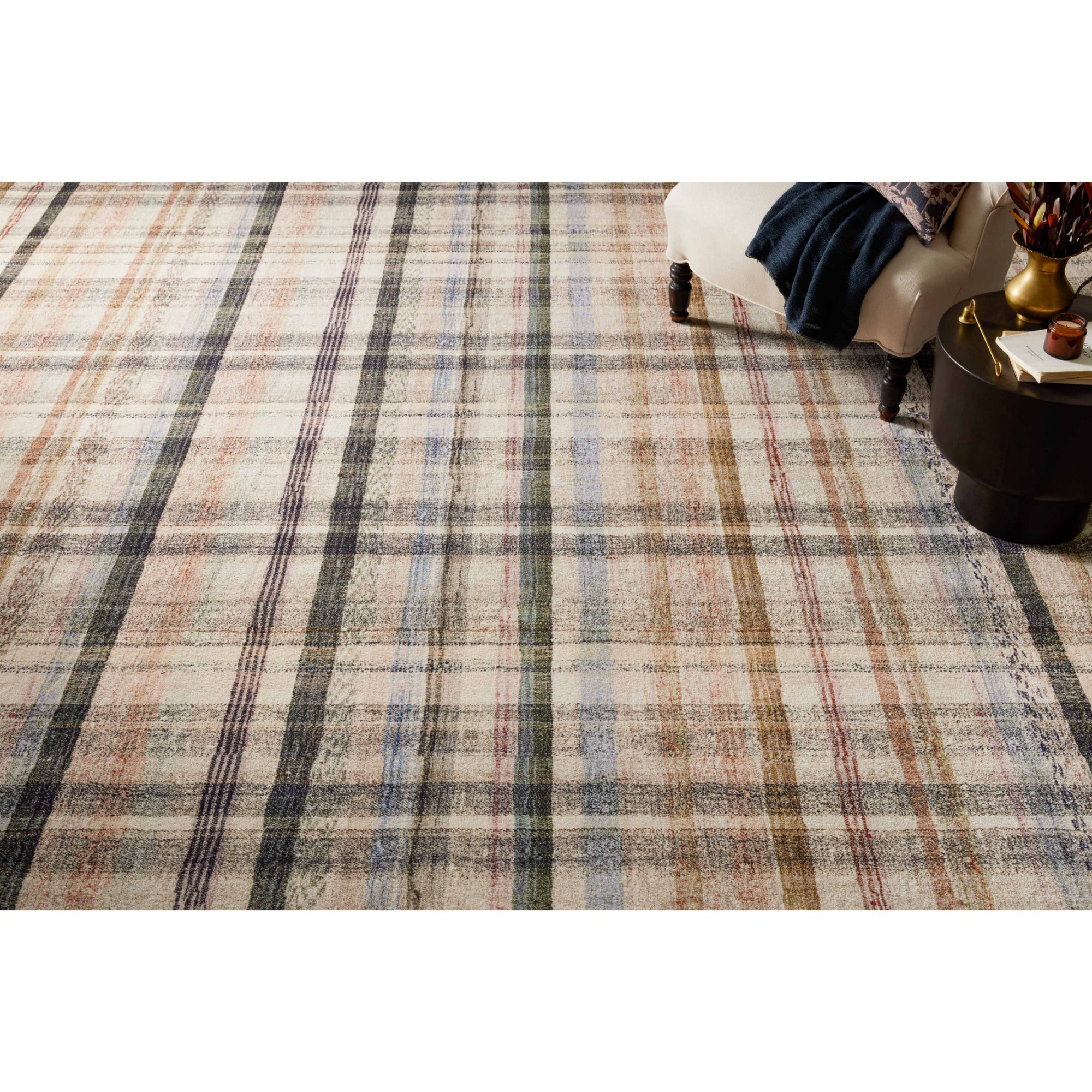 Chris Loves Julia x Loloi Humphrey Ivory/Multi Rug