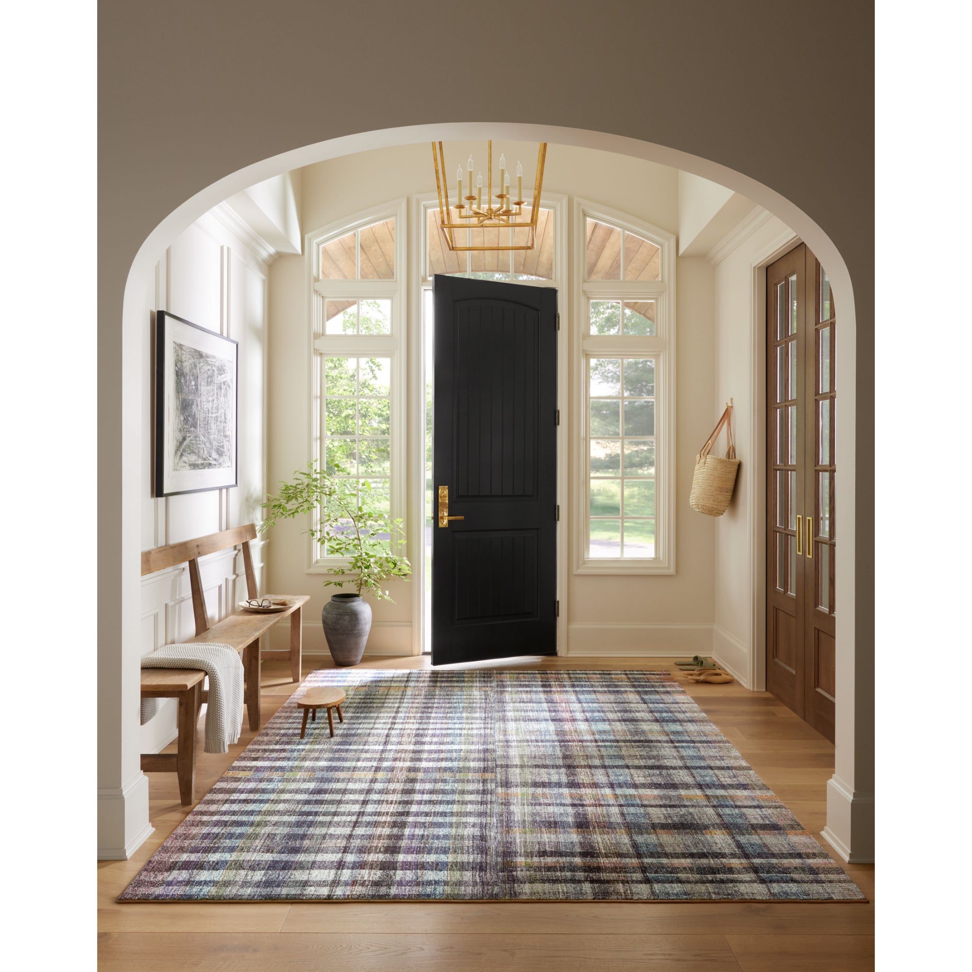 Chris Loves Julia x Loloi Humphrey Plum/Multi Rug