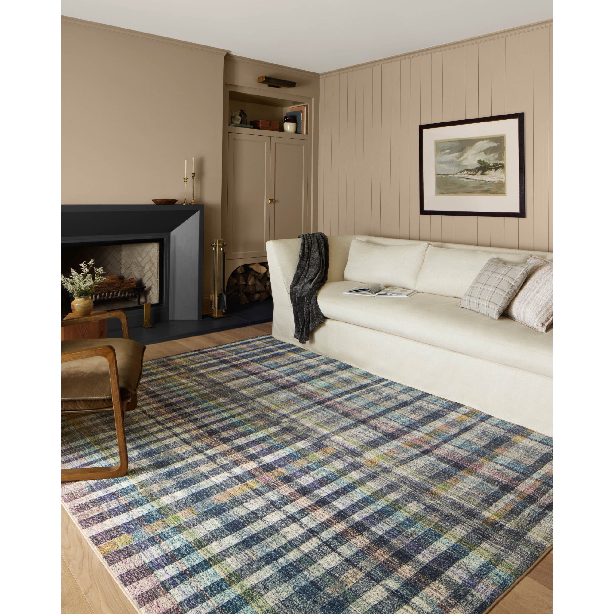 Chris Loves Julia x Loloi Humphrey Plum/Multi Rug