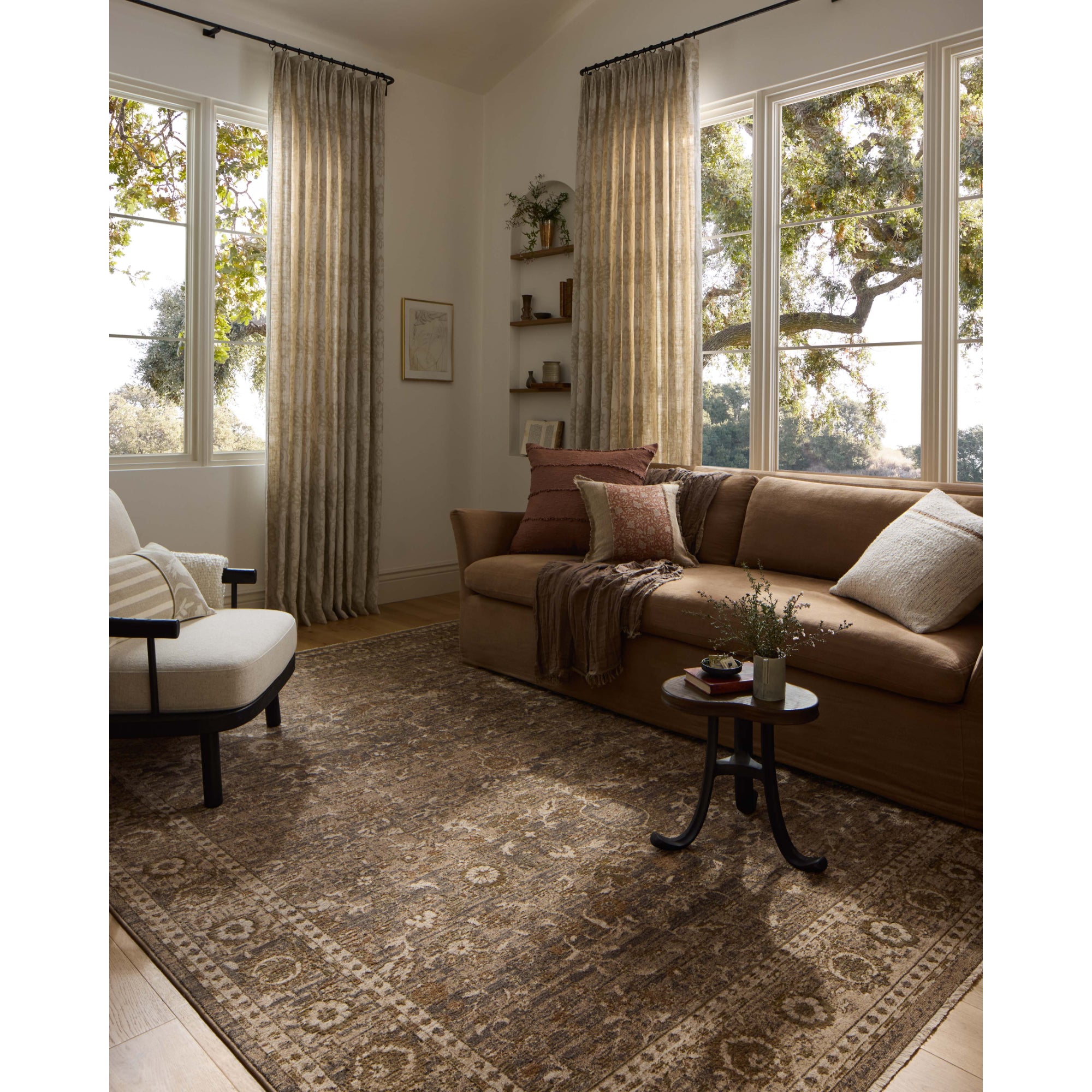 Loloi Haywood Pebble/Charcoal Rug