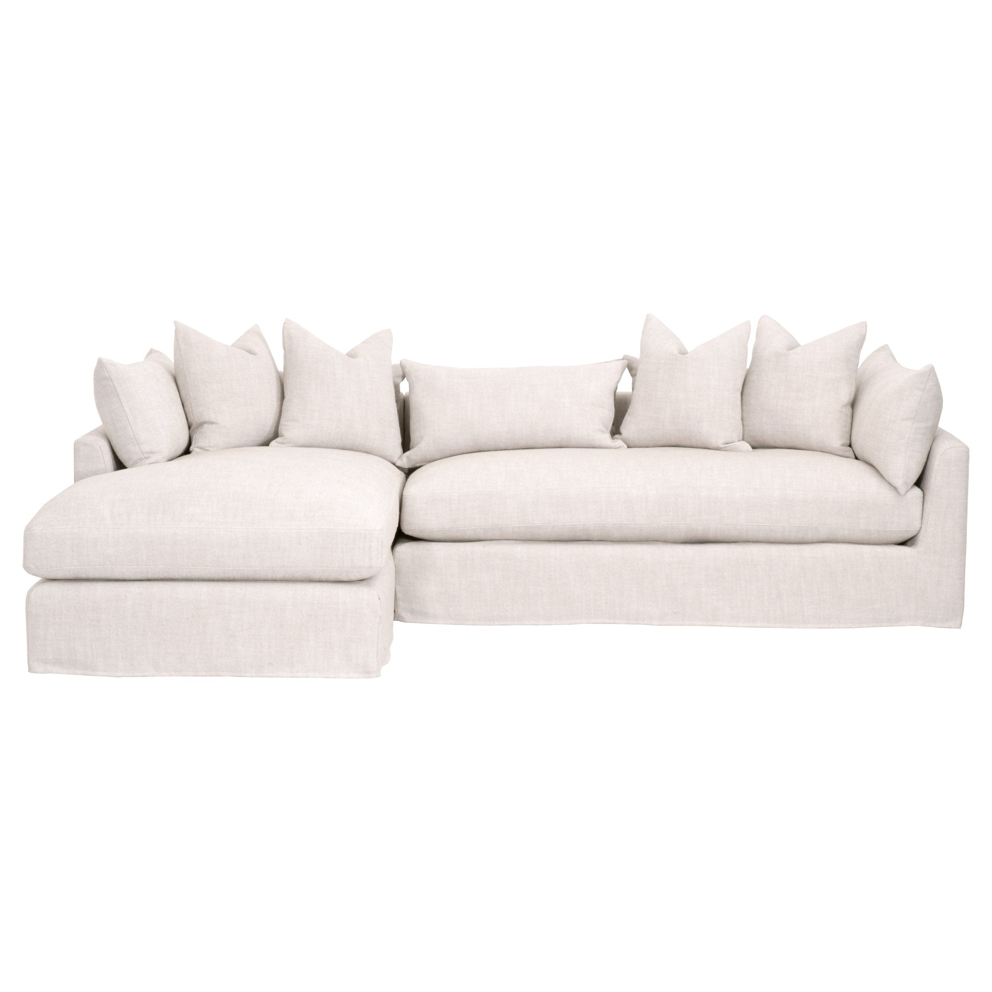 Haven 110" Lounge Slipcover Sectional Sectionals Essentials For Living , Black Friday Sale Essentials For Living Furniture Sale, Old Bones Co, Mid Century Furniture Sale, Four Hands Furniture, Black Friday Sale Haven 110" Lounge Slipcover Sectional,Gus Sale, Perigold Haven 110" Lounge Slipcover Sectional Sectionals Black Friday Sale , Perigold Sale Haven 110" Lounge Slipcover Sectional,Haven 110" Lounge Slipcover Sectional Lulu and Georgia, Burke Decor Sale Haven 110" Lounge Slipcover Sectional, www.oldbone