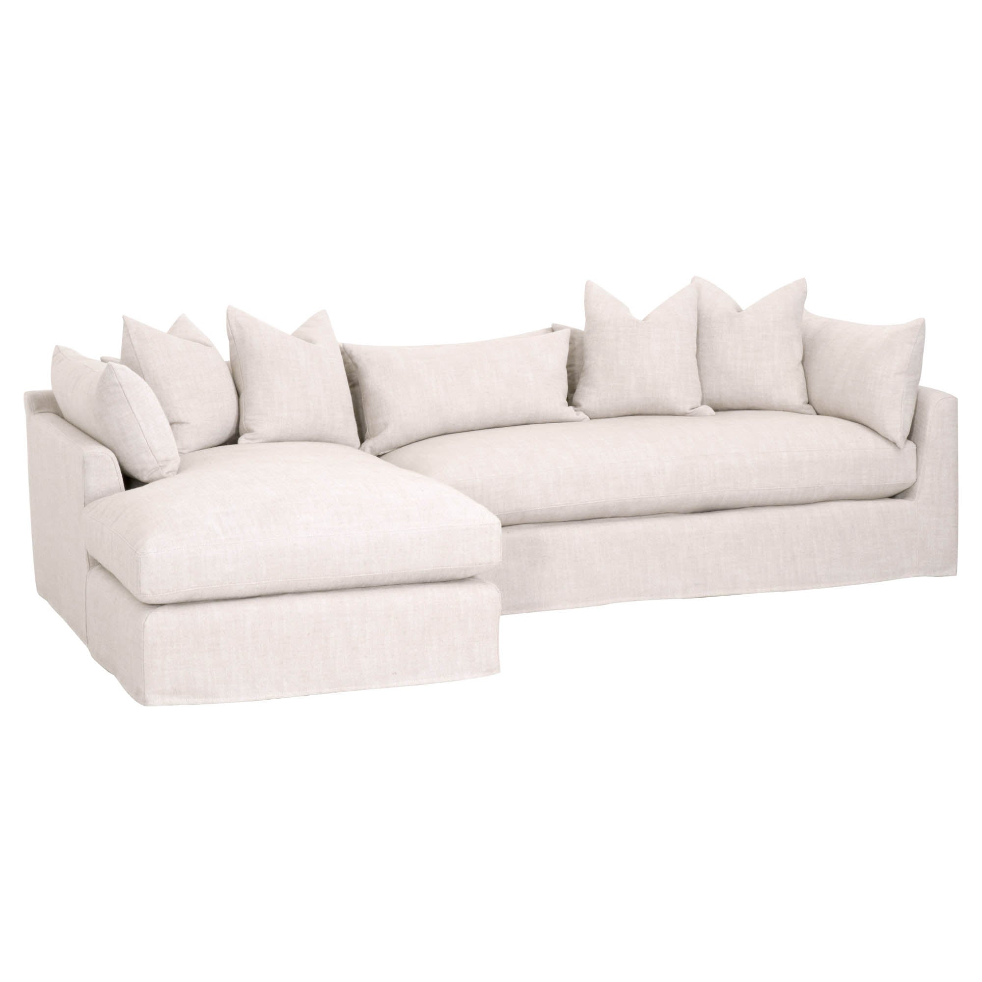 Haven 110" Lounge Slipcover Sectional Sectionals Essentials For Living Left , Black Friday Sale Essentials For Living Furniture Sale, Old Bones Co, Mid Century Furniture Sale, Four Hands Furniture, Black Friday Sale Haven 110" Lounge Slipcover Sectional,Gus Sale, Perigold Haven 110" Lounge Slipcover Sectional Sectionals Black Friday Sale , Perigold Sale Haven 110" Lounge Slipcover Sectional,Haven 110" Lounge Slipcover Sectional Lulu and Georgia, Burke Decor Sale Haven 110" Lounge Slipcover Sectional, www.ol