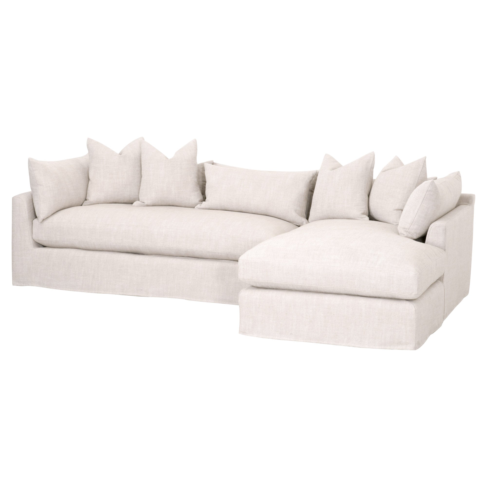 Haven 110" Lounge Slipcover Sectional Sectionals Essentials For Living Right , Black Friday Sale Essentials For Living Furniture Sale, Old Bones Co, Mid Century Furniture Sale, Four Hands Furniture, Black Friday Sale Haven 110" Lounge Slipcover Sectional,Gus Sale, Perigold Haven 110" Lounge Slipcover Sectional Sectionals Black Friday Sale , Perigold Sale Haven 110" Lounge Slipcover Sectional,Haven 110" Lounge Slipcover Sectional Lulu and Georgia, Burke Decor Sale Haven 110" Lounge Slipcover Sectional, www.o