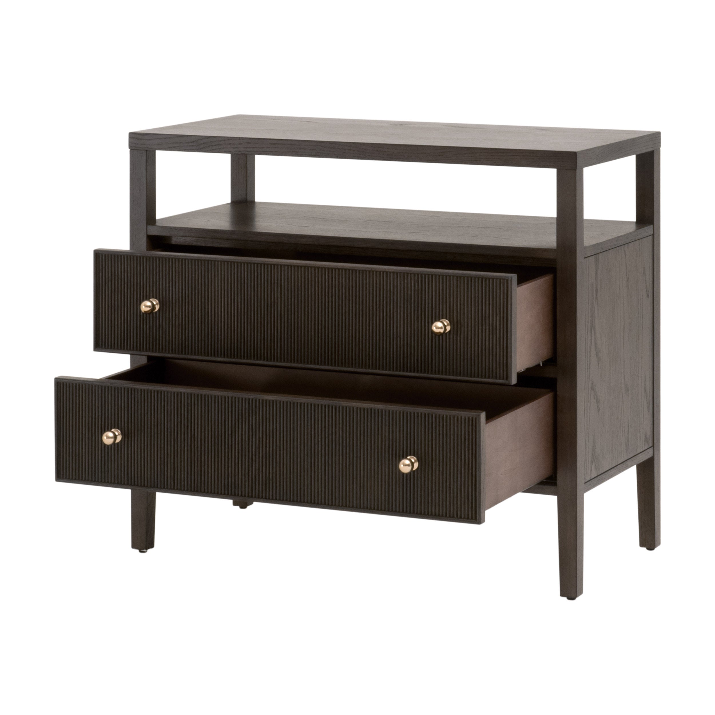 Highland Open Shelf 2-Drawer Nightstand Nightstands Essentials For Living , Black Friday Sale Essentials For Living Furniture Sale, Old Bones Co, Mid Century Furniture Sale, Four Hands Furniture, Black Friday Sale Highland Open Shelf 2-Drawer Nightstand,Gus Sale, Perigold Highland Open Shelf 2-Drawer Nightstand Nightstands Black Friday Sale , Perigold Sale Highland Open Shelf 2-Drawer Nightstand,Highland Open Shelf 2-Drawer Nightstand Lulu and Georgia, Burke Decor Sale Highland Open Shelf 2-Drawer Nightstan