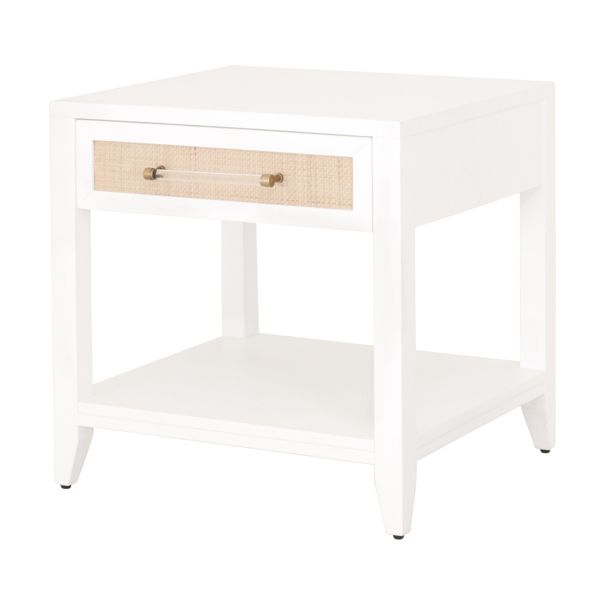 Holland 1-Drawer Side Table Side & End Tables Essentials For Living Matte White , Black Friday Sale Essentials For Living Furniture Sale, Old Bones Co, Mid Century Furniture Sale, Four Hands Furniture, Black Friday Sale Holland 1-Drawer Side Table,Gus Sale, Perigold Holland 1-Drawer Side Table Side & End Tables Black Friday Sale , Perigold Sale Holland 1-Drawer Side Table,Holland 1-Drawer Side Table Lulu and Georgia, Burke Decor Sale Holland 1-Drawer Side Table, www.oldbonesco.com