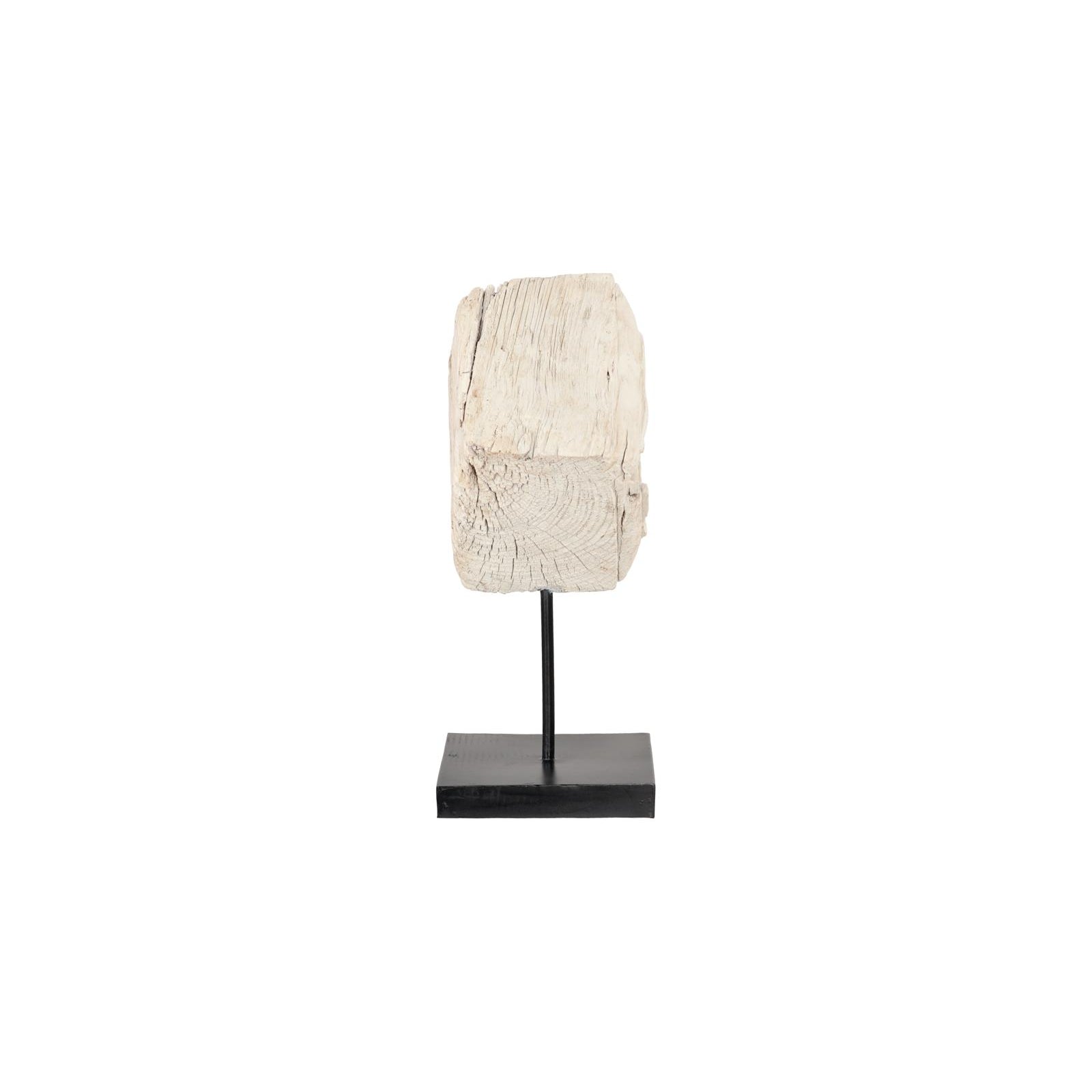 Eroded Wood Block on Stand