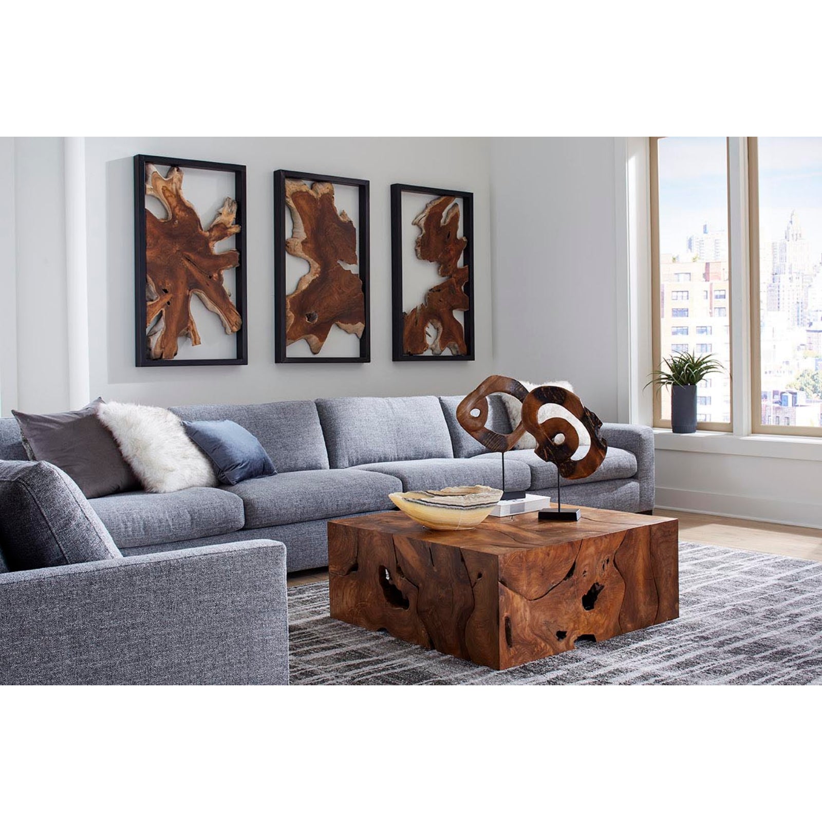 Framed Root Wall Art