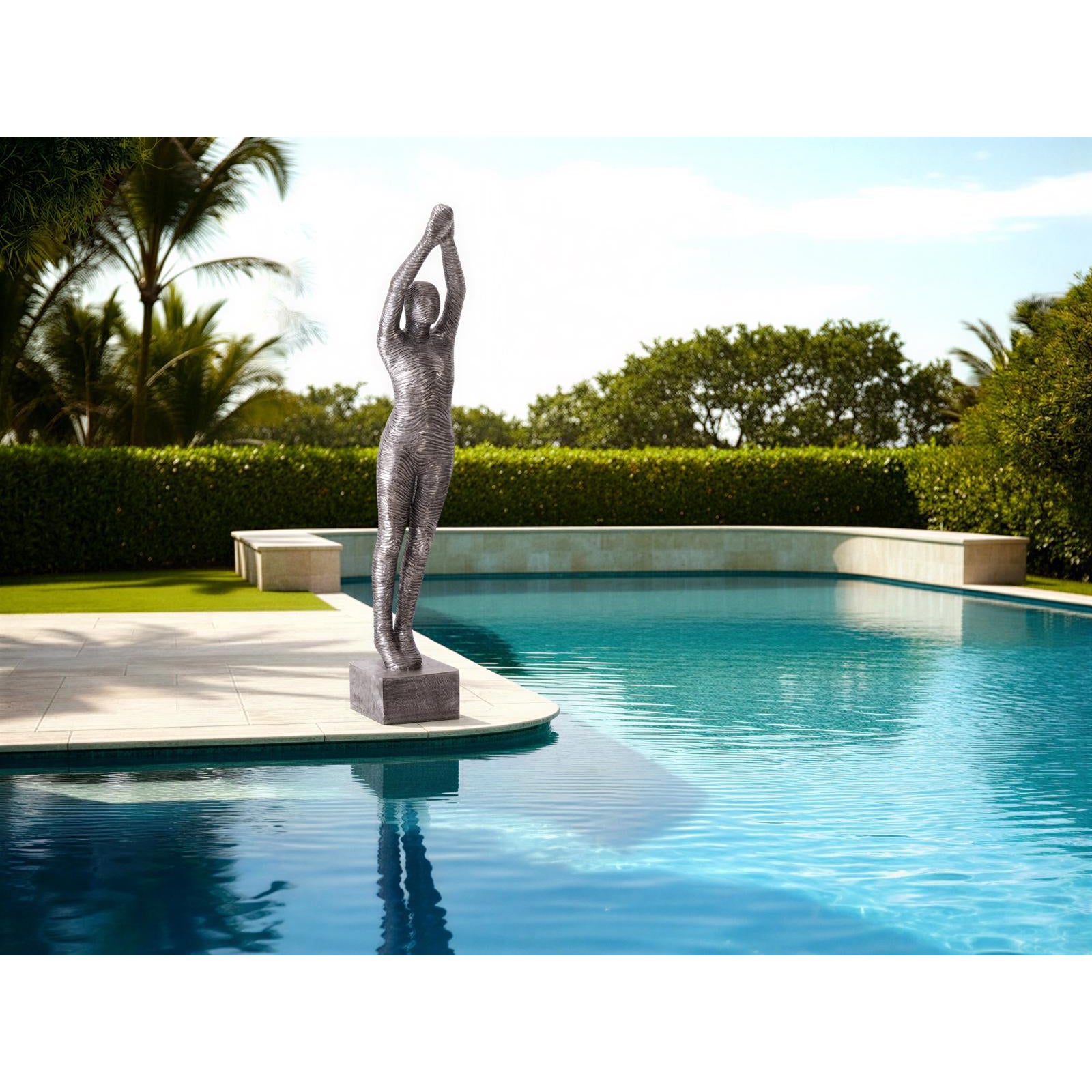 Standing Diving Sculpture