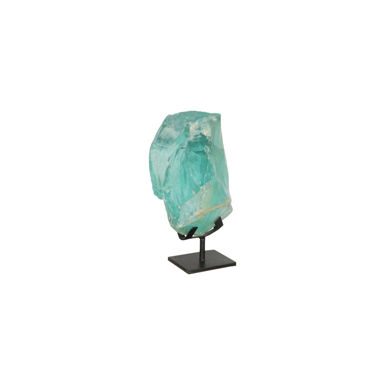 Refractory Glass Sculpture - Blue