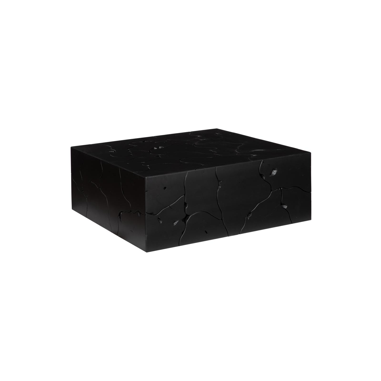 Teak Square Slice Coffee Table