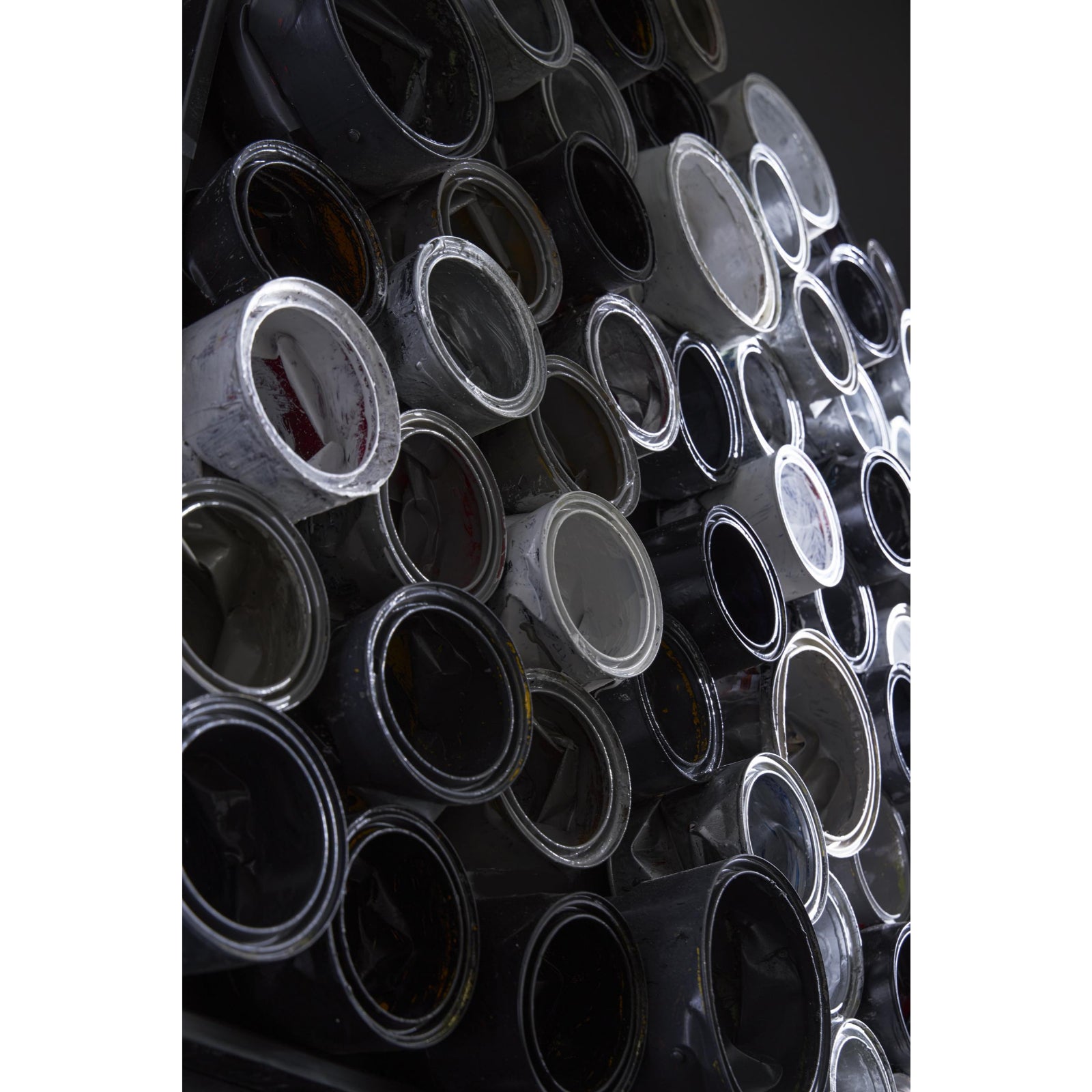 Paint Can Wall Art - Mixed Neutrals