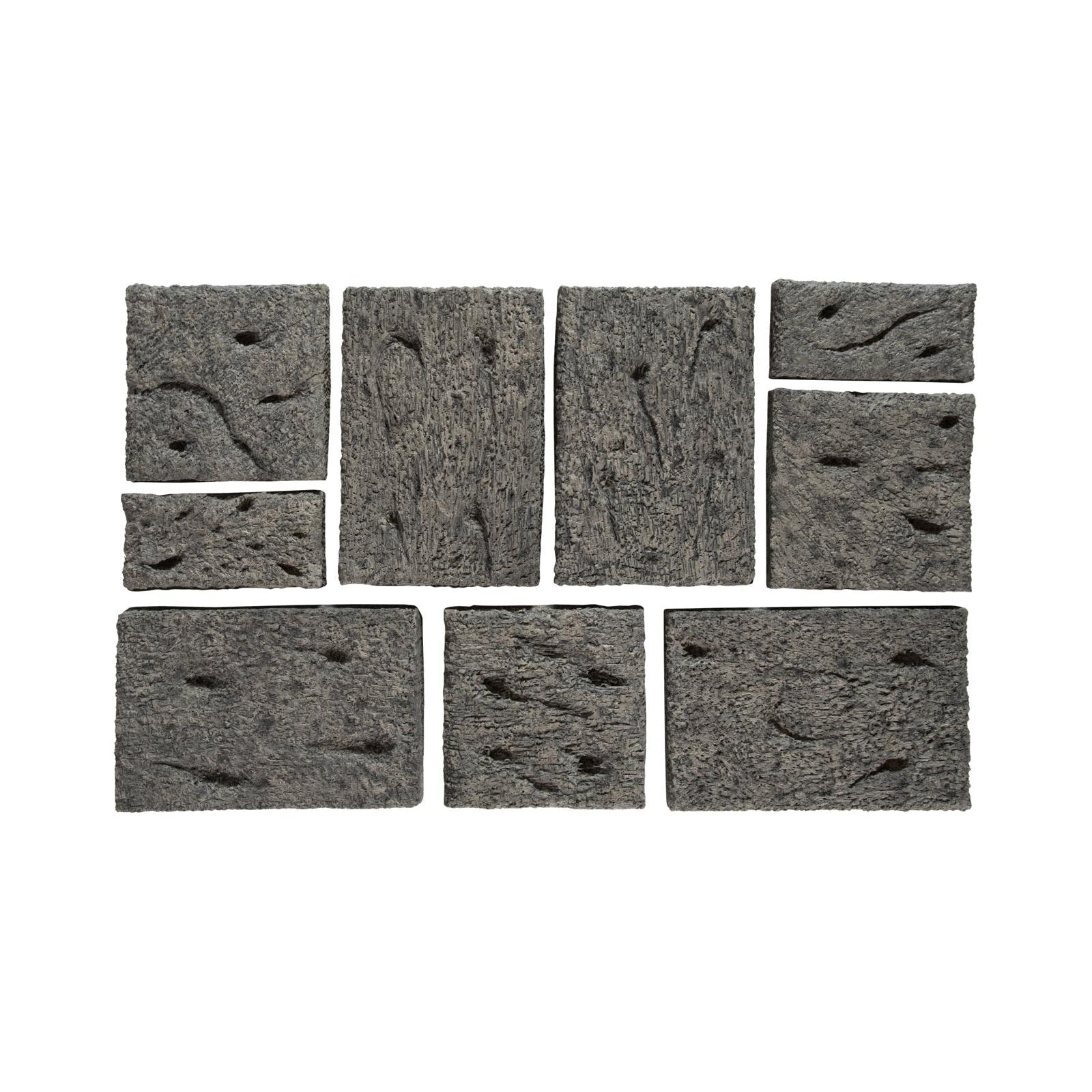 Etched Rock Puzzle Wall Tiles