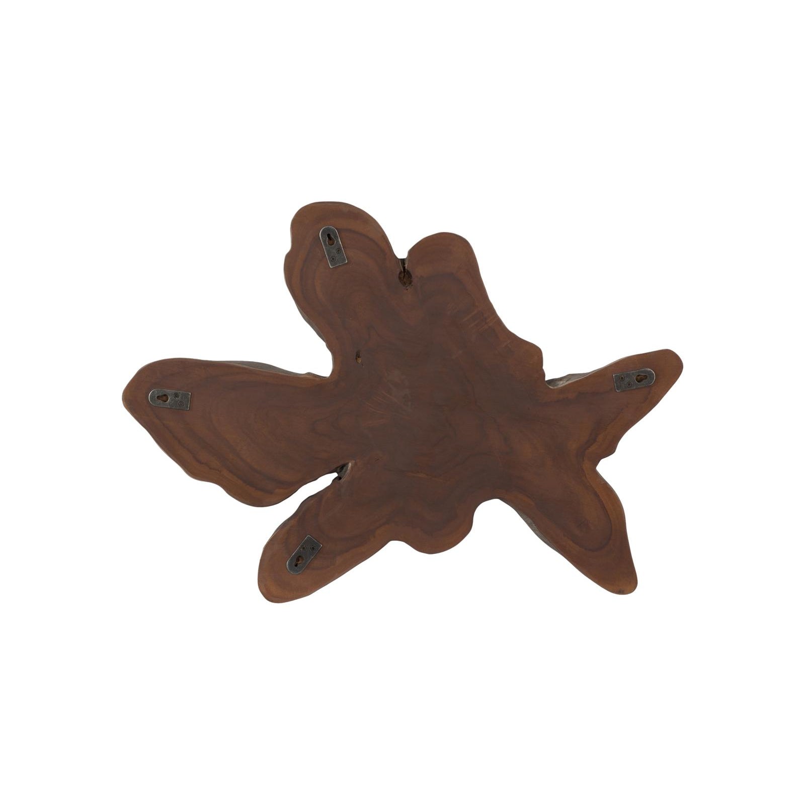 Freeform Teak Wall Slice