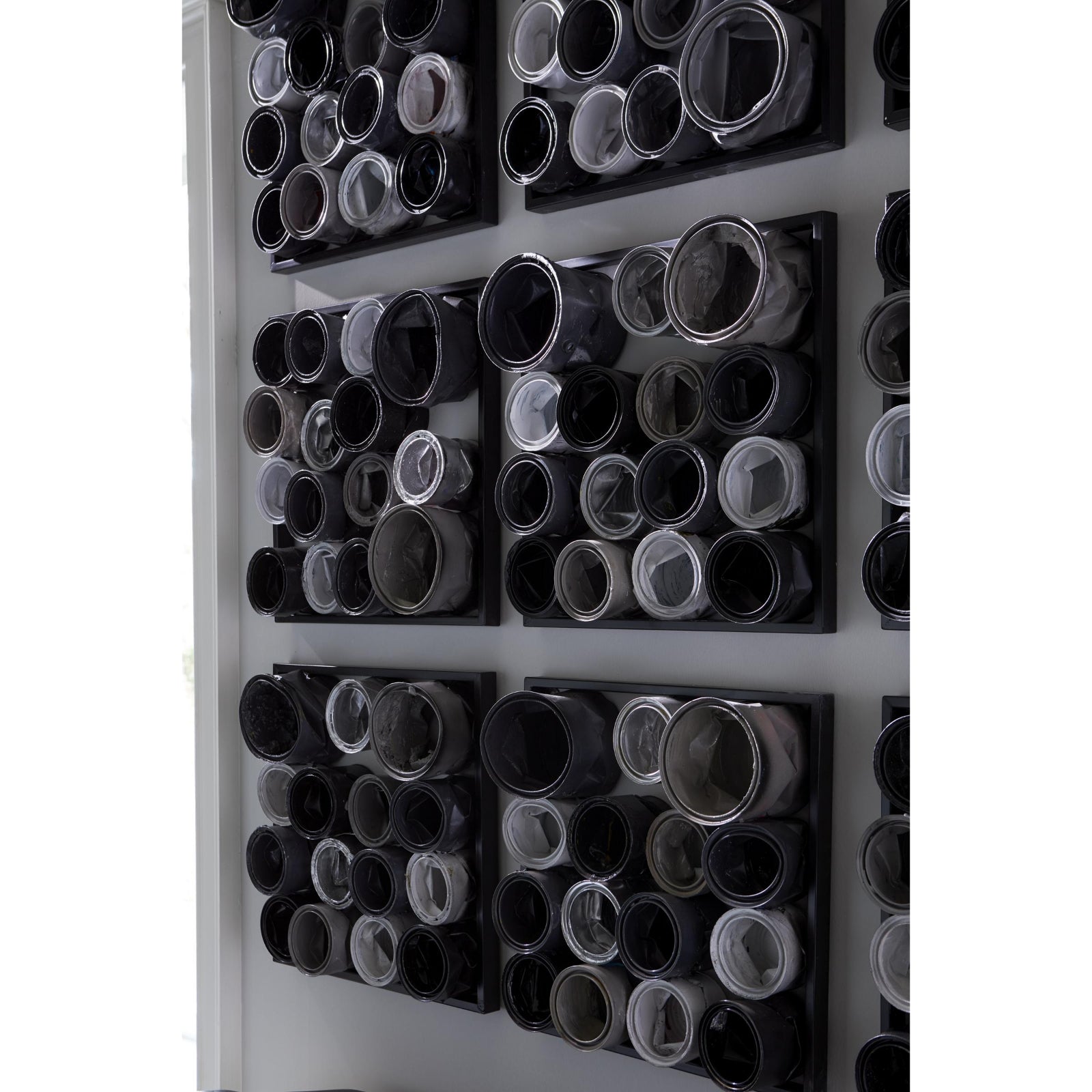 Paint Can Wall Art - Mixed Neutrals