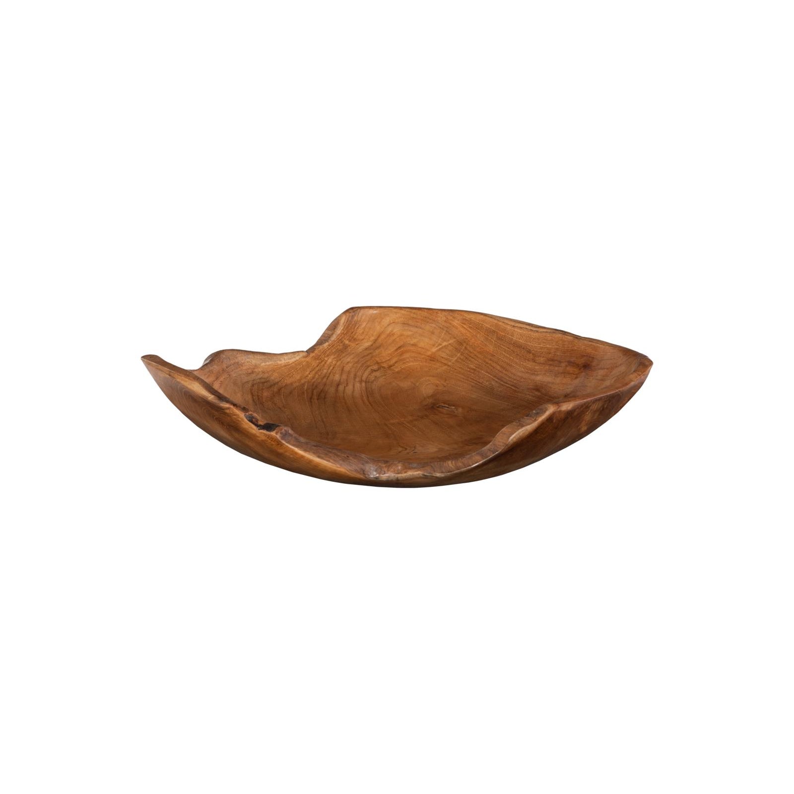 Teak Wood Bowl - Natural